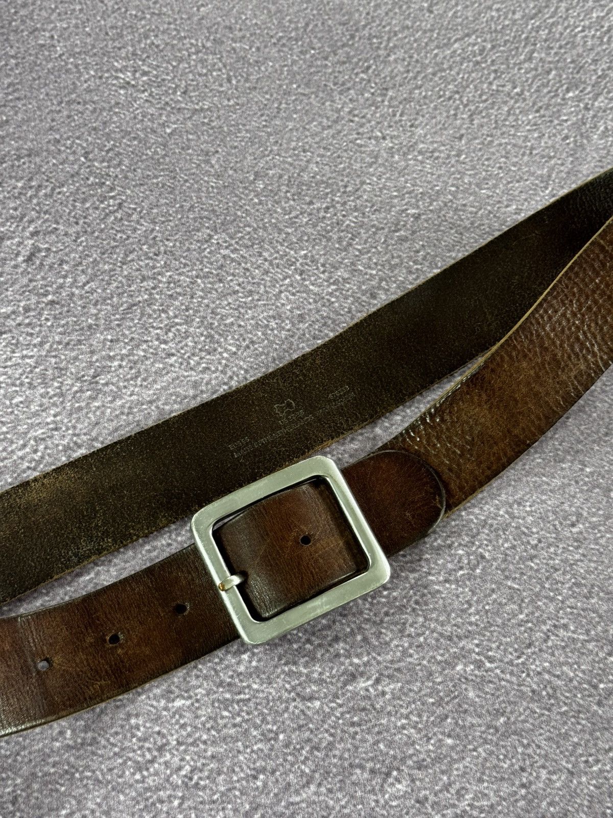 Japanese Brand Vintage Japanese Vibe Y2K Leather Punk Belt Size ONE SIZE - 3 Thumbnail