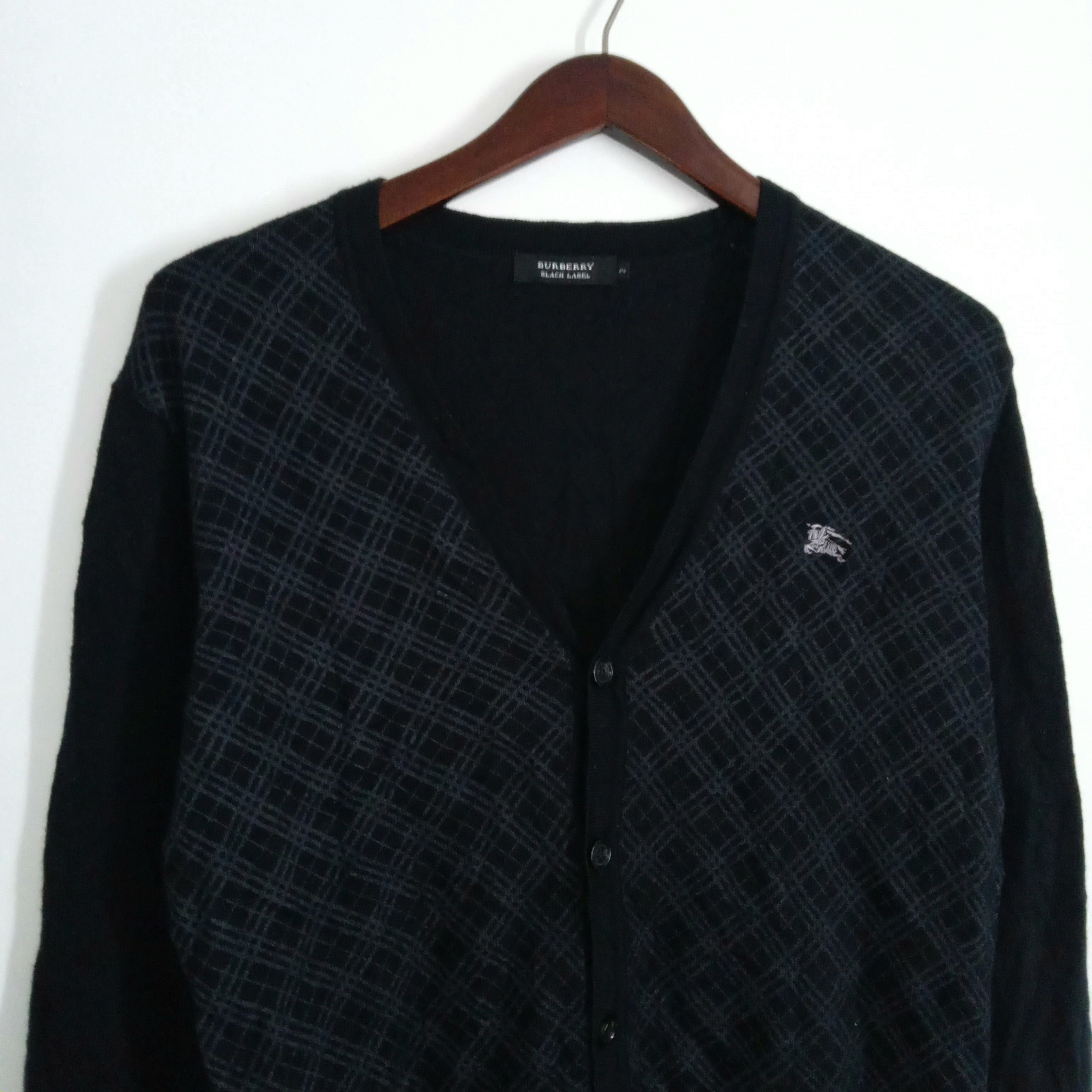 Burberry × Japanese Brand Burberry knitwear cardigan Size M / US 6-8 / IT 42-44 - 2 Thumbnail