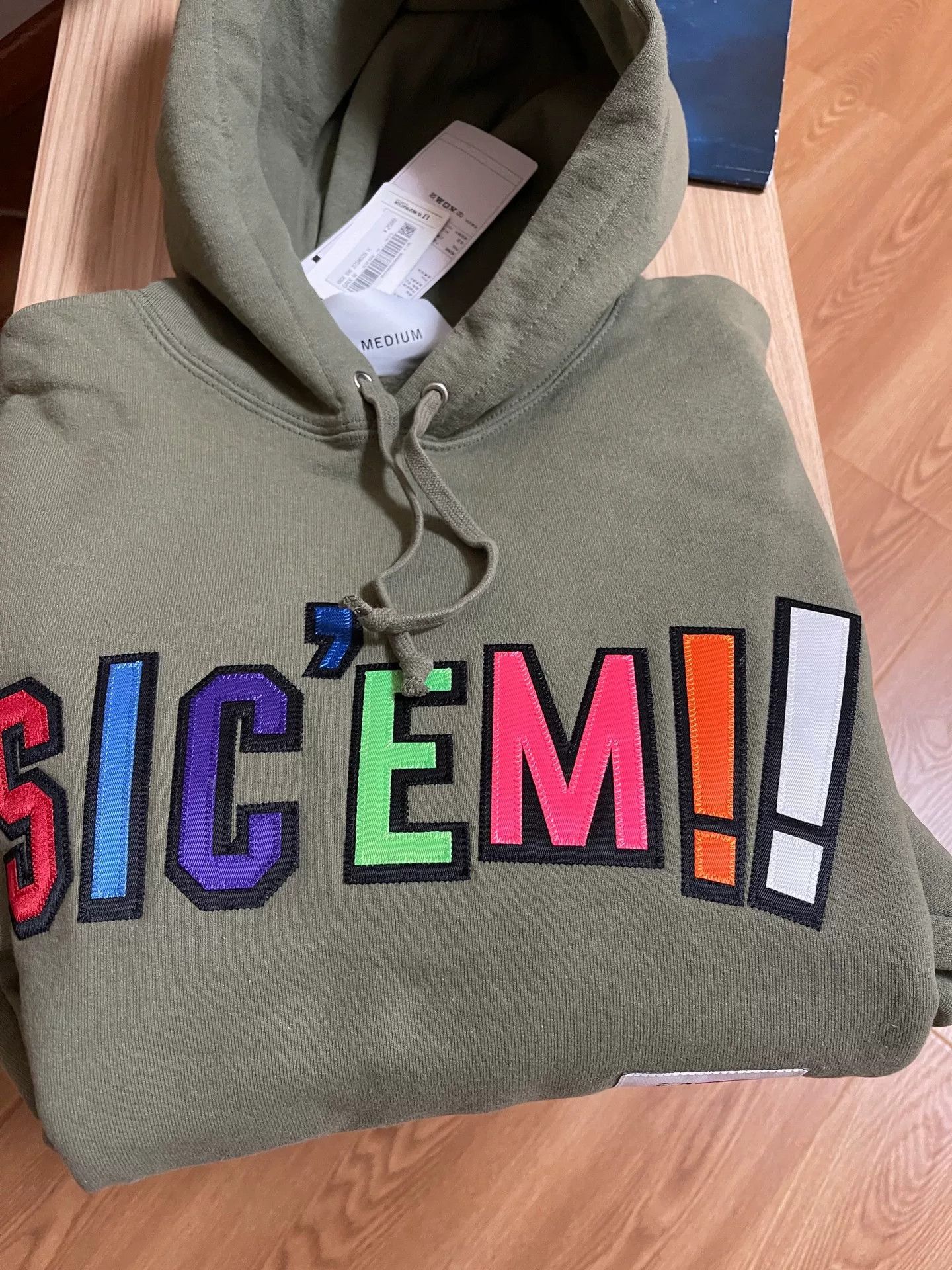 Wtaps Supreme x WTAPS 21FW Green Hoodie Size US M / EU 48-50 / 2 - 1 Thumbnail