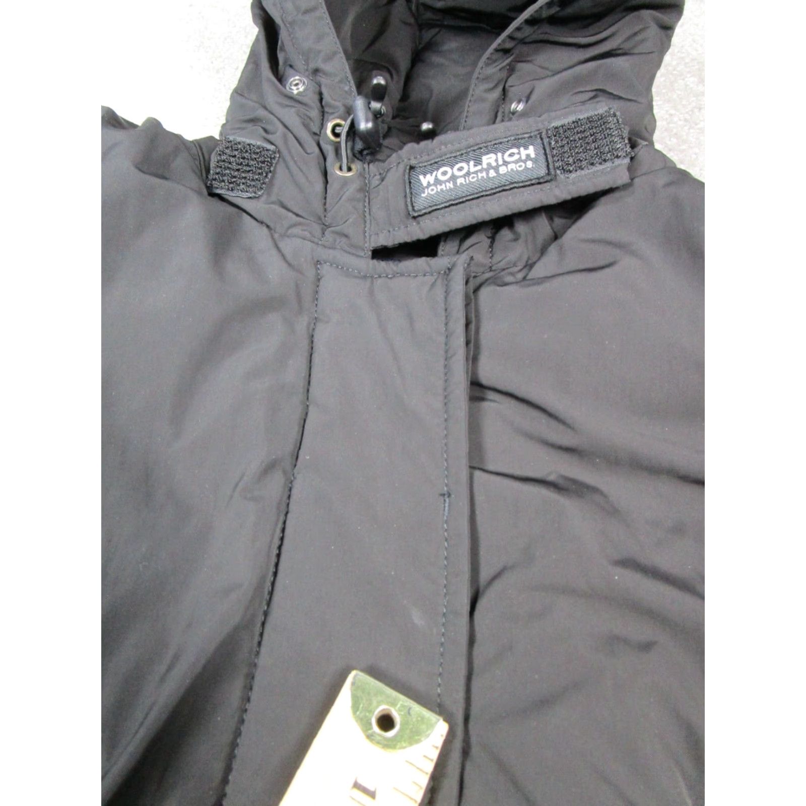 Vintage Woolrich Parka Jacket Womens XS Black Long Coat Zip Parka Woolrich Artic Parka Jacket Womens XS Black Long Coat Zip Regular Size XS / US 0-2 / IT 36-38 - 4 Thumbnail