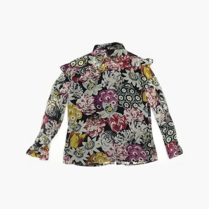 Burberry Burberry Burberry Casual Long Sleeve Floral Shirt-2507 Size US S / EU 44-46 / 1 - 3 Thumbnail