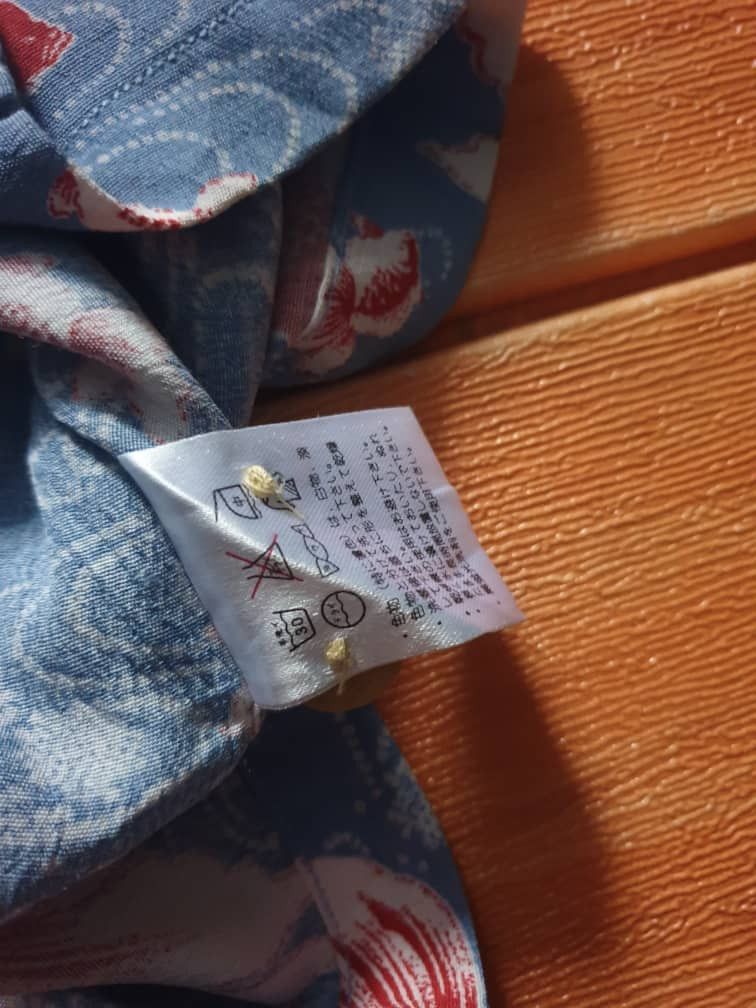 Japanese Brand 💥Gold fish red Japanese harajuku Hawaiian shirt Size US M / EU 48-50 / 2 - 3 Thumbnail