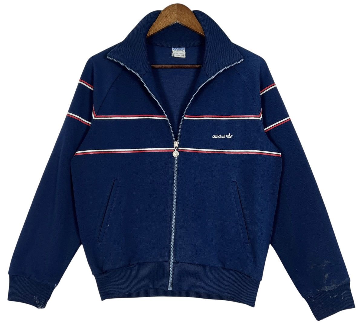 80s デサント製 adidas アディダス トラックジャケット セットアップ