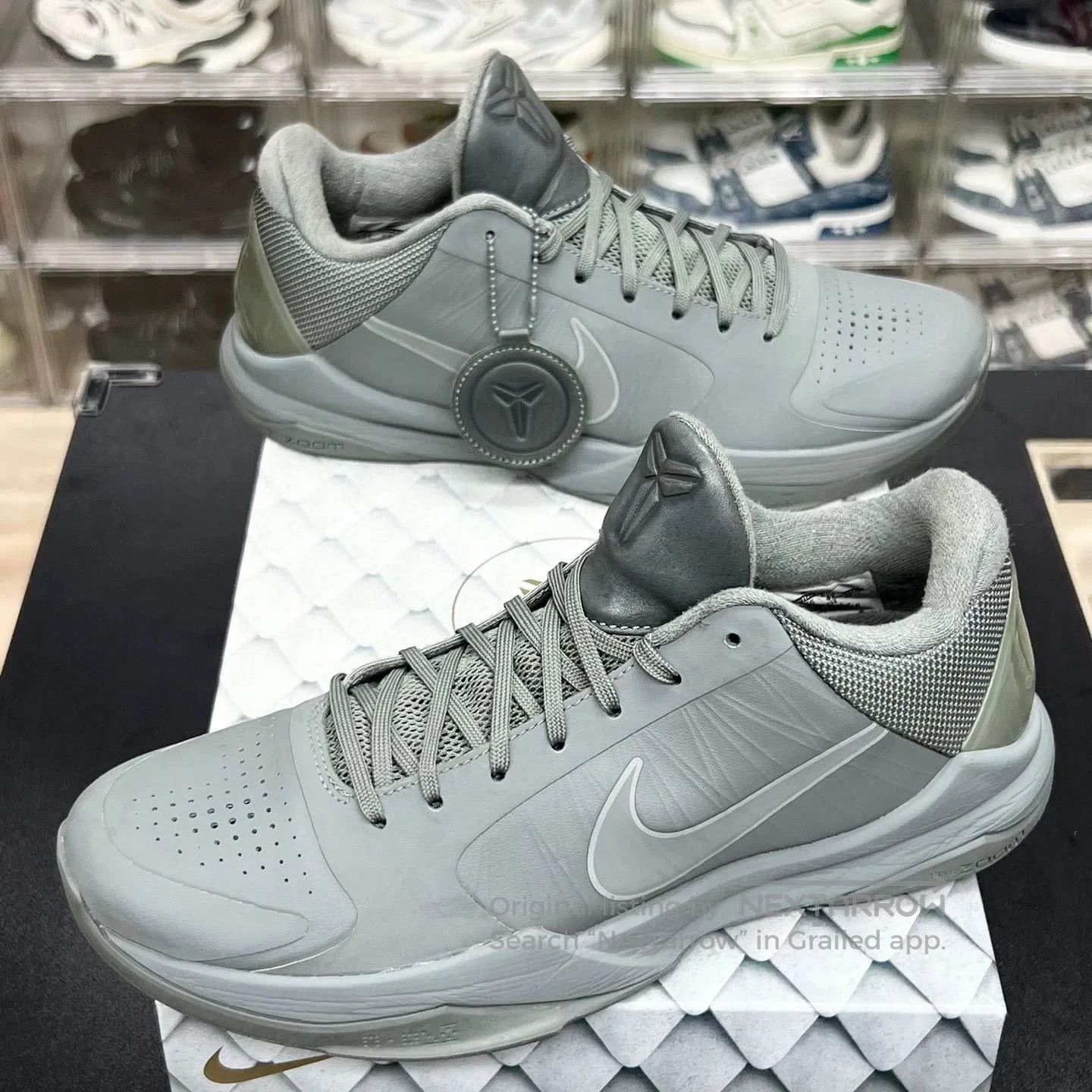 Nike nike zk5 ftb gray athletic shoes. Size US 9.5 / EU 42-43 - 1 Thumbnail