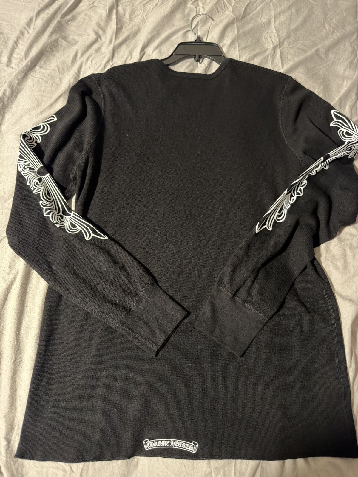 Chrome Hearts Chrome Heart Floral Thermal LongSleeve Size XXL NEW Size US XXL / EU 58 / 5 - 3 Thumbnail