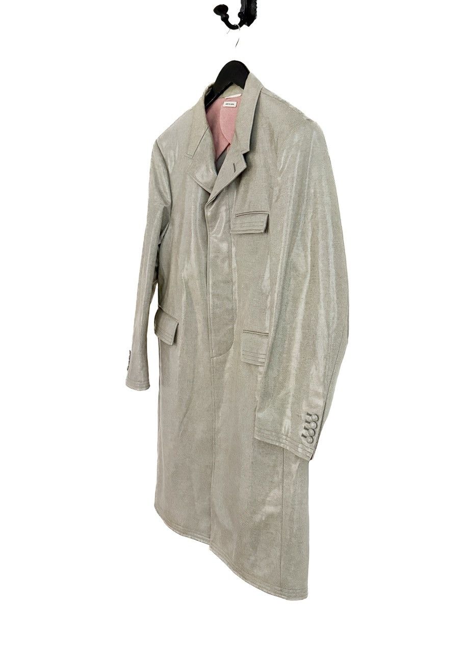 Thom Browne Thom Browne Blue Chambray Coated Cotton Coat - Size 2 Size M / US 6-8 / IT 42-44 - 2 Thumbnail
