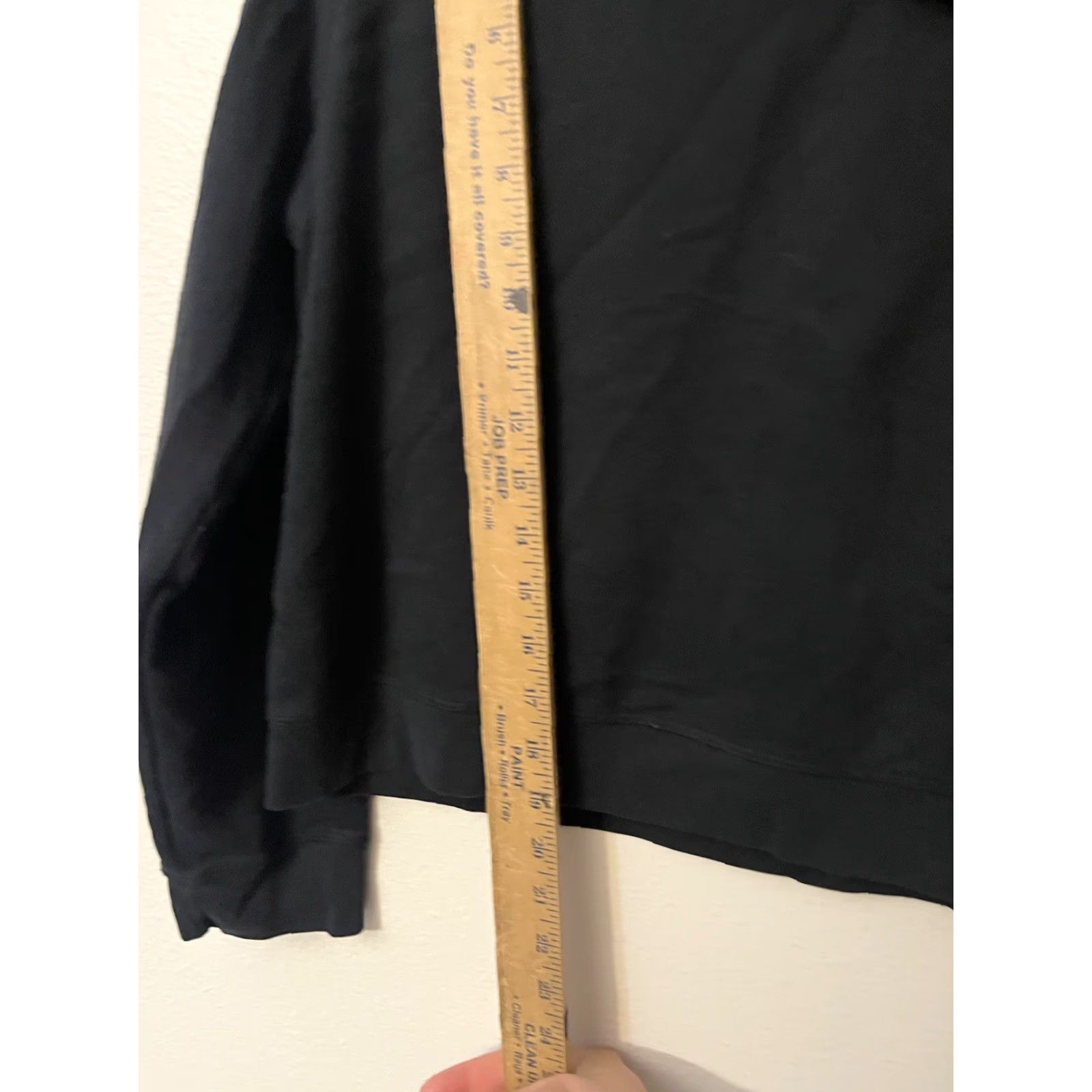 Vintage VINTAGE Aéropostale Hoodie Womens Pullover Activewear Size Medium Black Cotton Blended Fabric Size M / US 6-8 / IT 42-44 - 4 Thumbnail