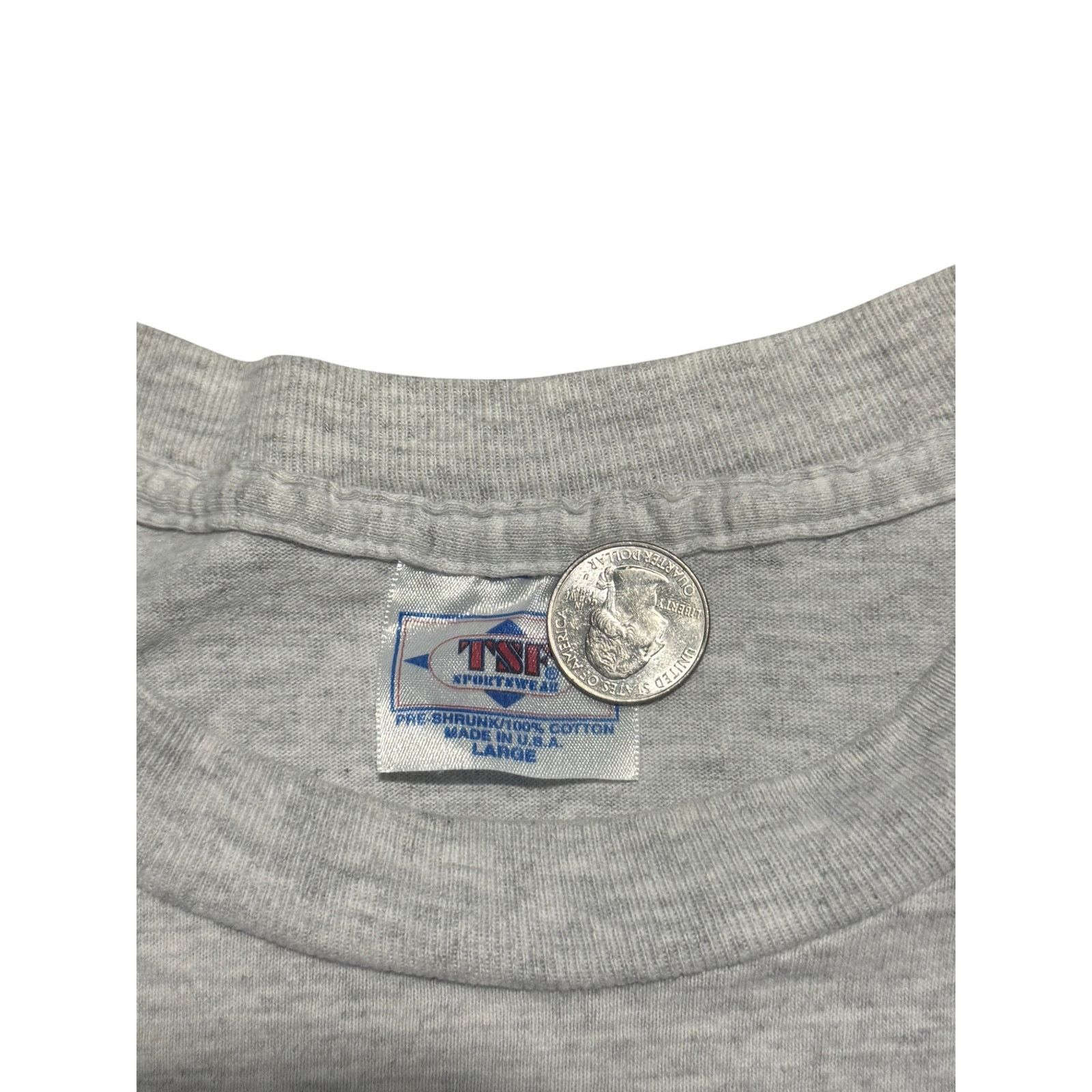 Vintage Vintage 90s Planet Earth Survival Team Alligator Cycling Tee Size US L / EU 52-54 / 3 - 3 Thumbnail
