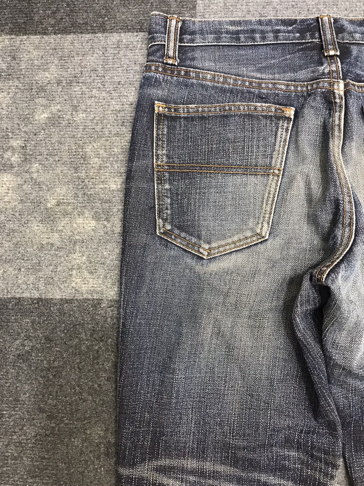Big John × Vintage 💥FLARE💥VINTAGE BIG JOHN JAPAN STONEWASH FLARE DENIM F452 Size US 29 - 11 Thumbnail