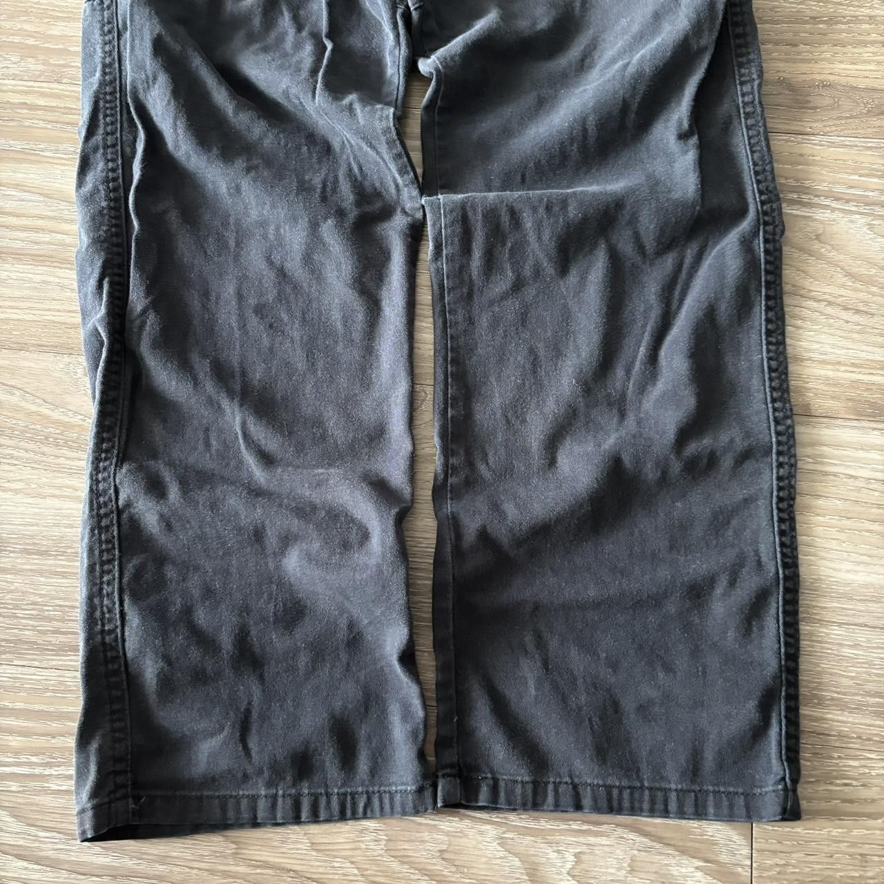 Vintage Crazy Vintage Y2K/2000s Grunge Black Skater Cargo Pants! 36x32 Size US 36 / EU 52 - 6 Thumbnail