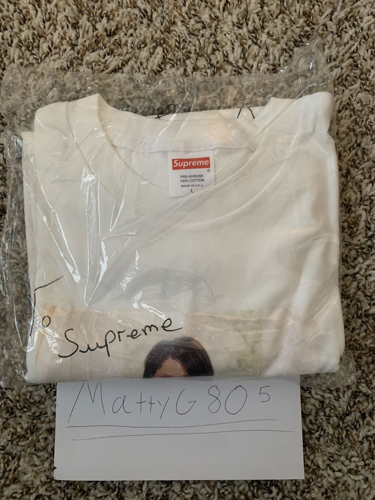 Supreme Lil Kim Tee Size US L / EU 52-54 / 3 - 2 Thumbnail
