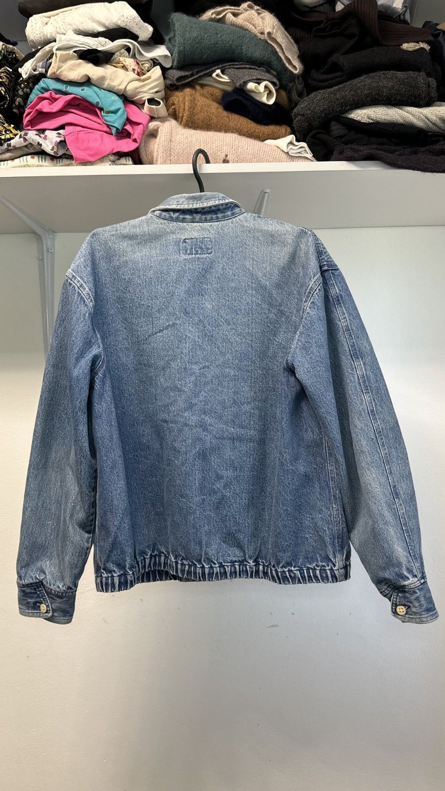 Polo Ralph Lauren 80'S POLO RALPH LAUREN distressed Zip-up Denim Jacket Size US M / EU 48-50 / 2 - 13 Thumbnail