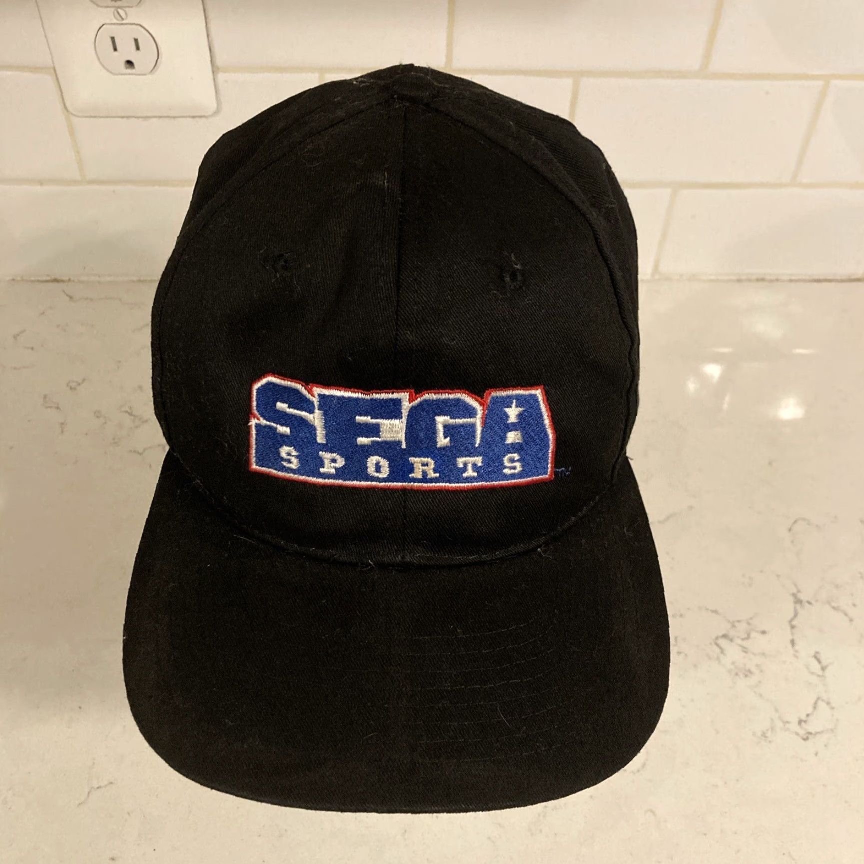 Vintage VINTAGE Sega Genesis Hat Snapback Black 90s Sega Cap Mens Osfa Cotton Twill Sonic The Hedgehog Rare Style: Snapback | Adjustable | Video Game Hat Size ONE SIZE - 3 Thumbnail