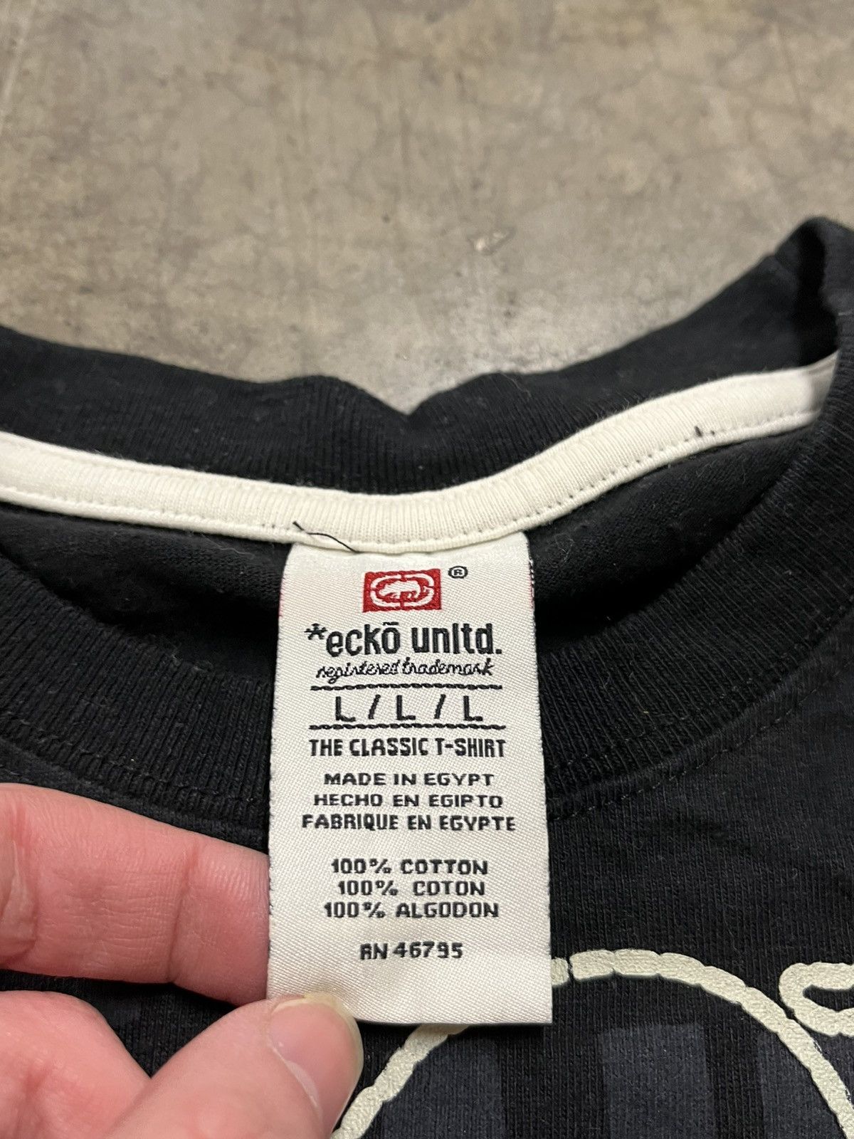 Ecko Unltd. × Vintage Ecko y2k layerd thermal longsleeve tee shirt hype rare Size US L / EU 52-54 / 3 - 5 Thumbnail