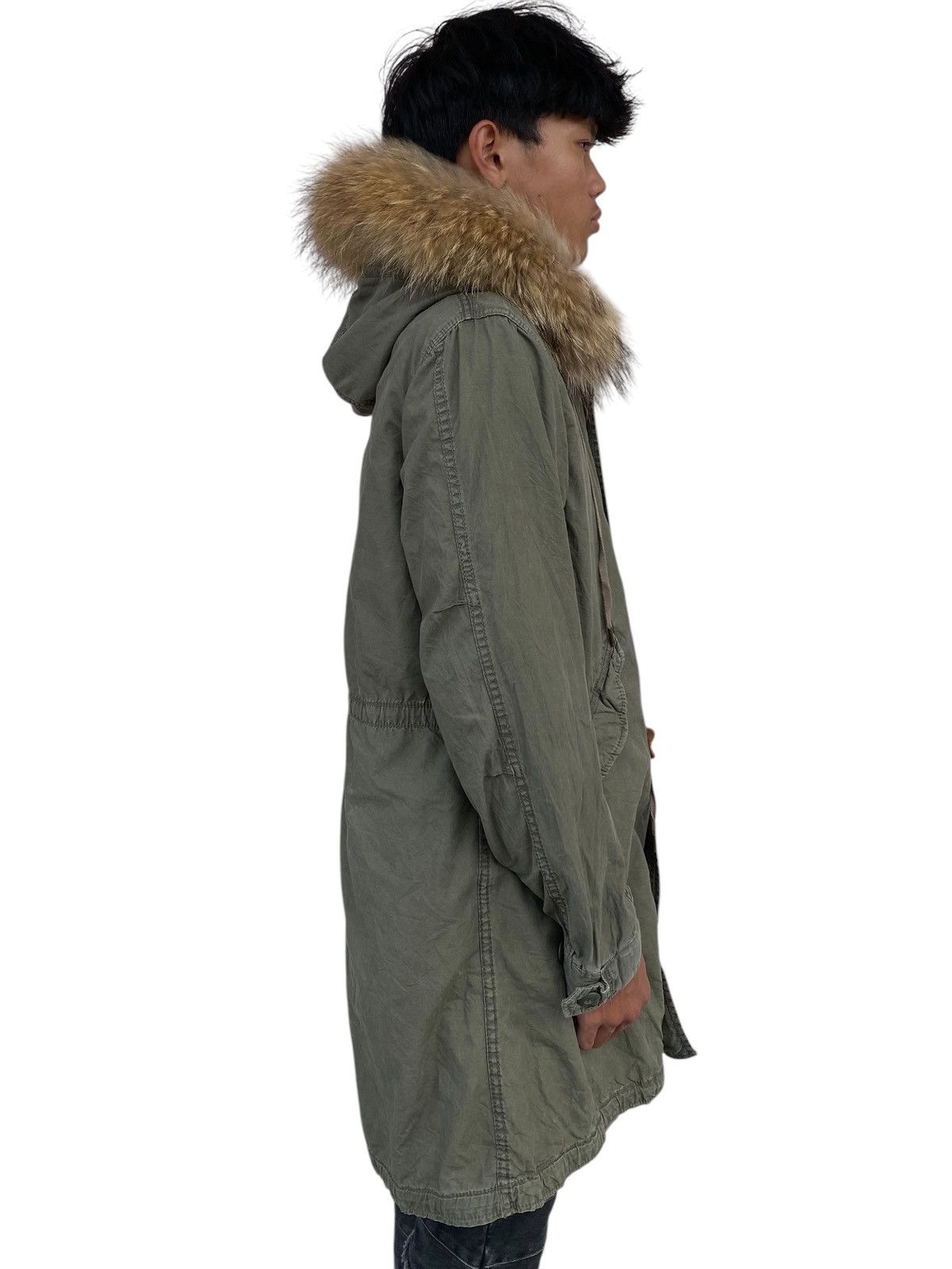If Six Was Nine 2000s GOA - Apocalypse Fur Hoodie Jacket Size US M / EU 48-50 / 2 - 3 Thumbnail