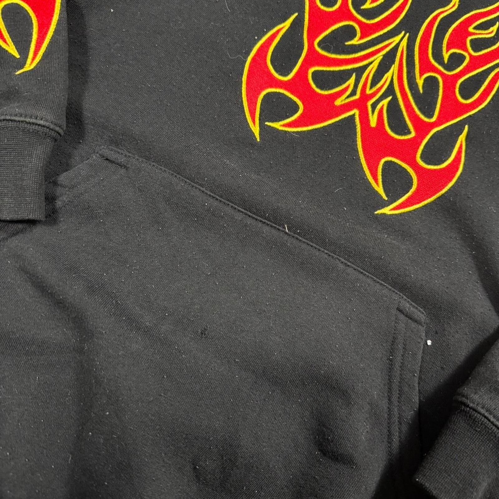 Other Vintage silver point flame Y2k Hoodie Size L / US 10 / IT 46 - 4 Thumbnail