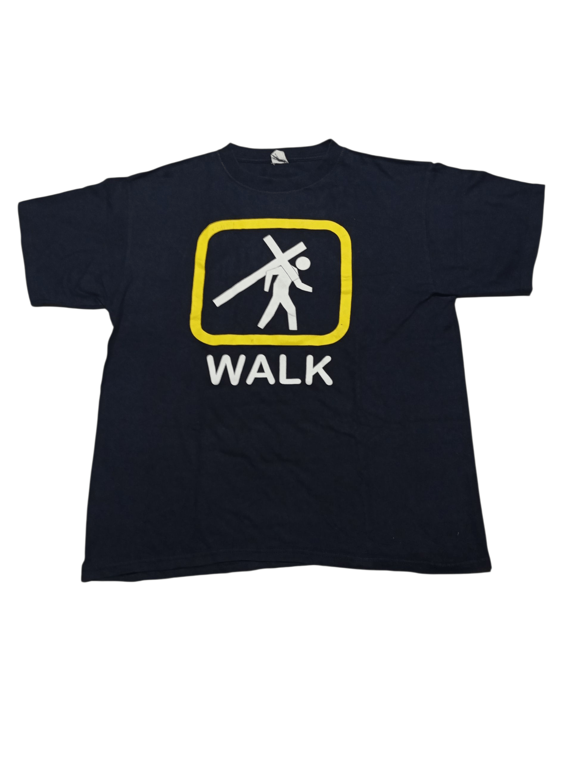 Anvil 00's Jesus Walk Shirt Size US M / EU 48-50 / 2 - 1 Thumbnail