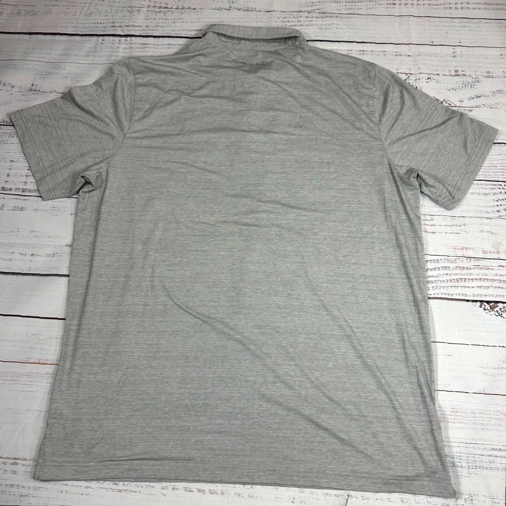 TravisMathew Travis Mathew Polo Shirt Mens Short Sleeve Golf 2XL Gray Size US XXL / EU 58 / 5 - 4 Thumbnail