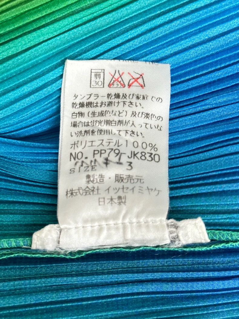 Issey Miyake Issey Miyake Aurora pleated top Size L / US 10 / IT 46 - 4 Thumbnail