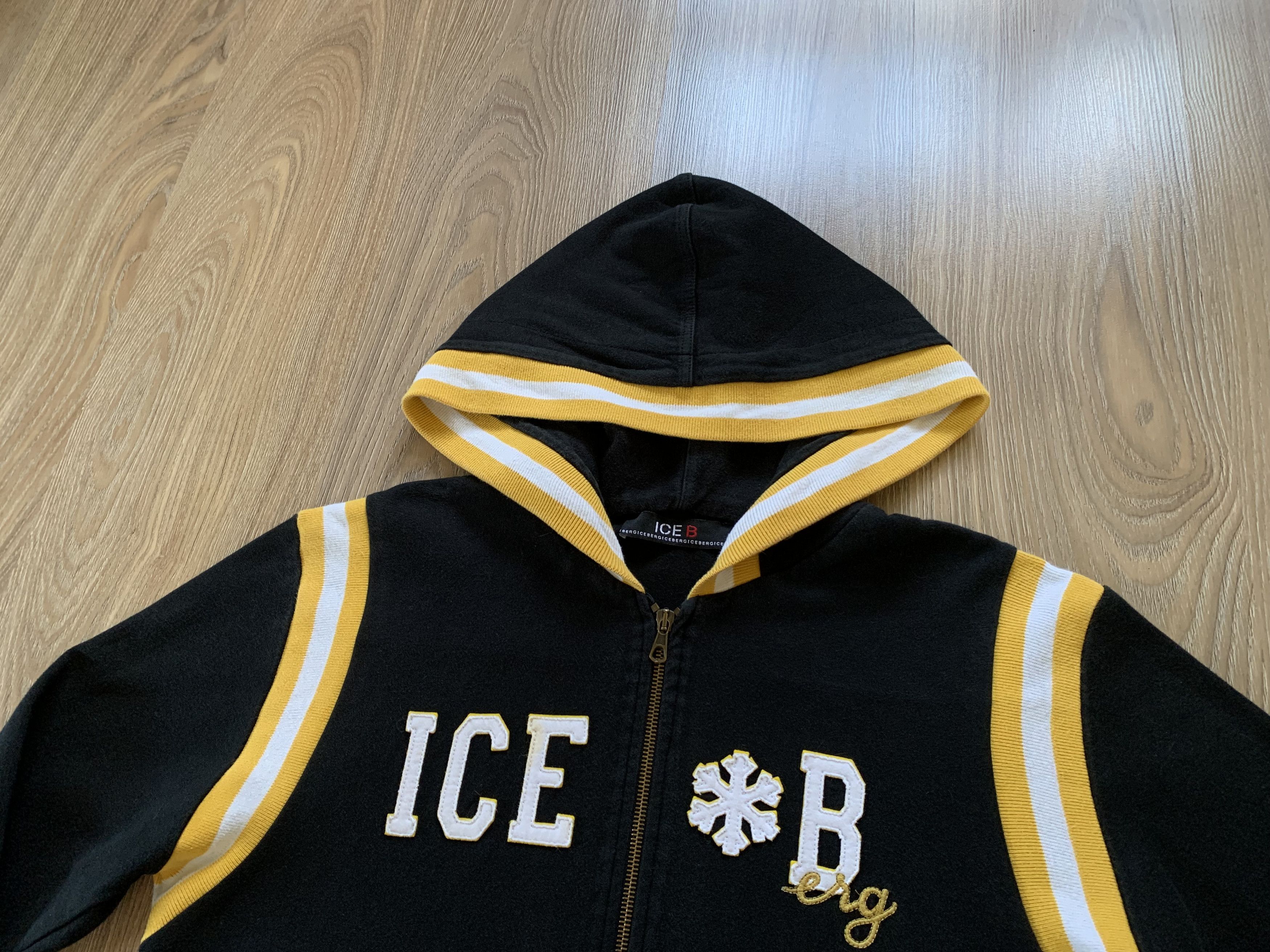 Iceberg Vintage Iceberg Black Hoodie Size US S / EU 44-46 / 1 - 4 Thumbnail
