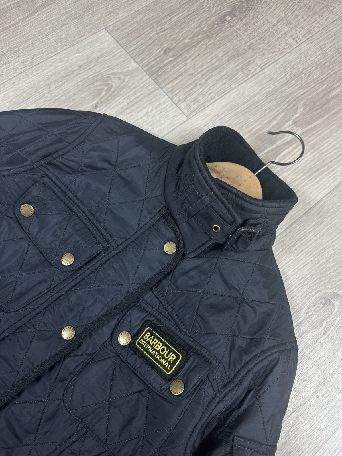 Barbour Barbour International Women Black Polarquilt Jacket Size 6 Size M / US 6-8 / IT 42-44 - 6 Thumbnail