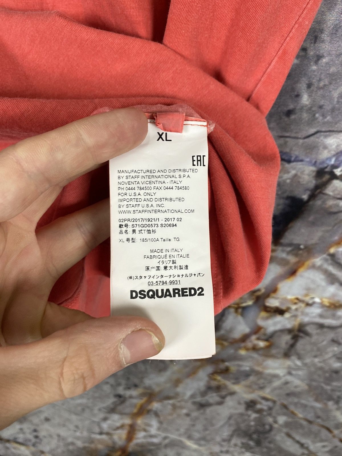 Dsquared2 Men’s Dsquared2 T-Shirt Luxury Streetwear Size XL Size US XL / EU 56 / 4 - 10 Thumbnail