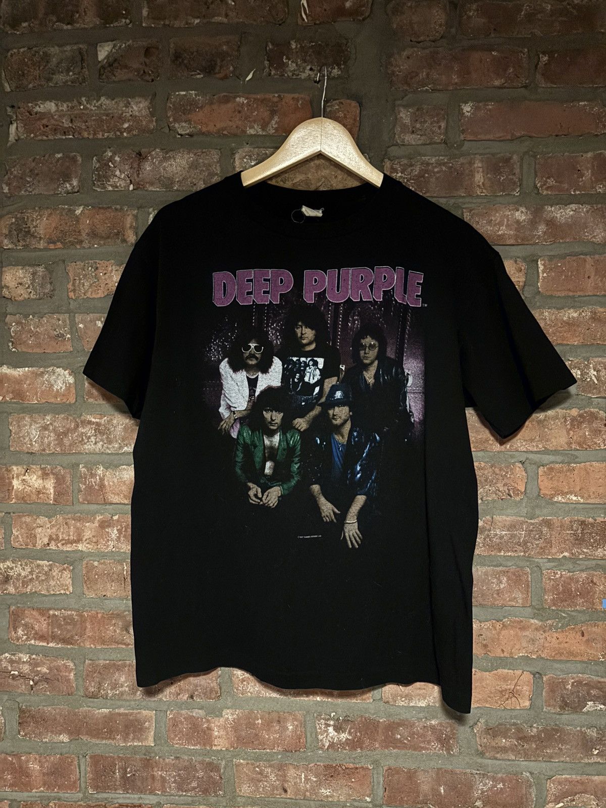 Band Tees DEEP PURPLE THE HOUSE OF BLUE LIGHT TOUR 1987 BAND TEE Size US L / EU 52-54 / 3 - 1 Thumbnail