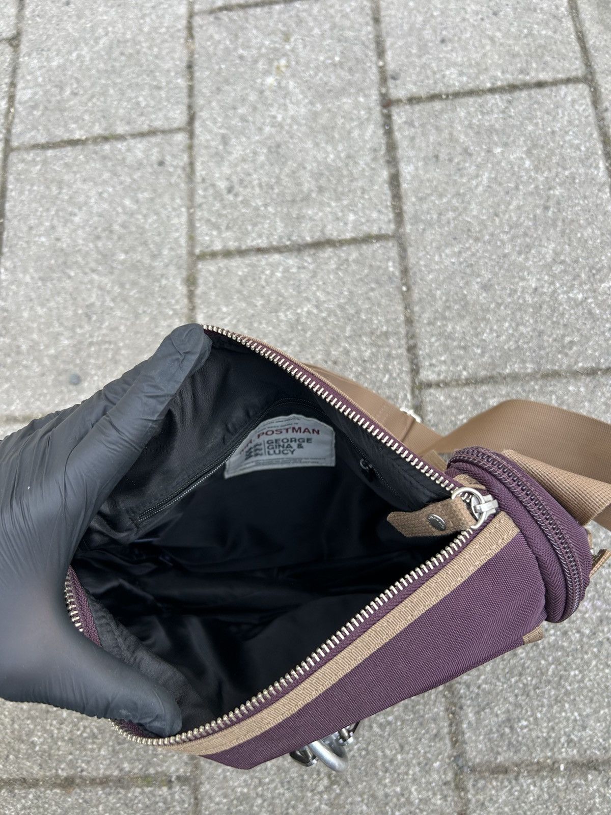 George Gina & Lucy George Gina Lucy purple Mr. Postman crossbody Bag GGL Size ONE SIZE - 9 Thumbnail