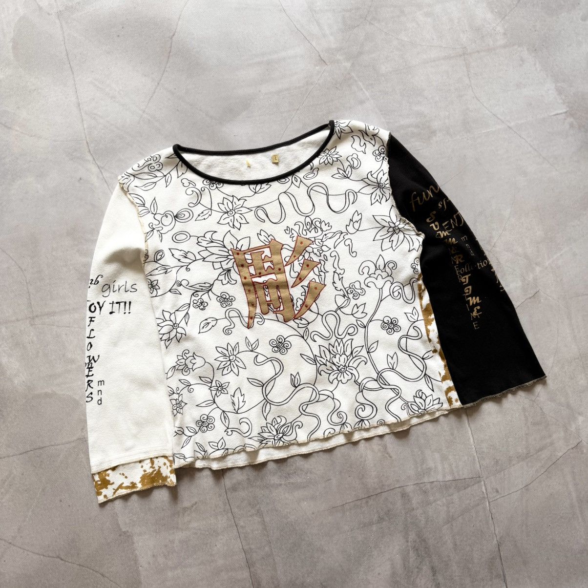 Hysteric Glamour Japan Yin Yang Flowers Longsleeve Style Hysteric Glamour Y2K Size L / US 10 / IT 46 - 1 Thumbnail
