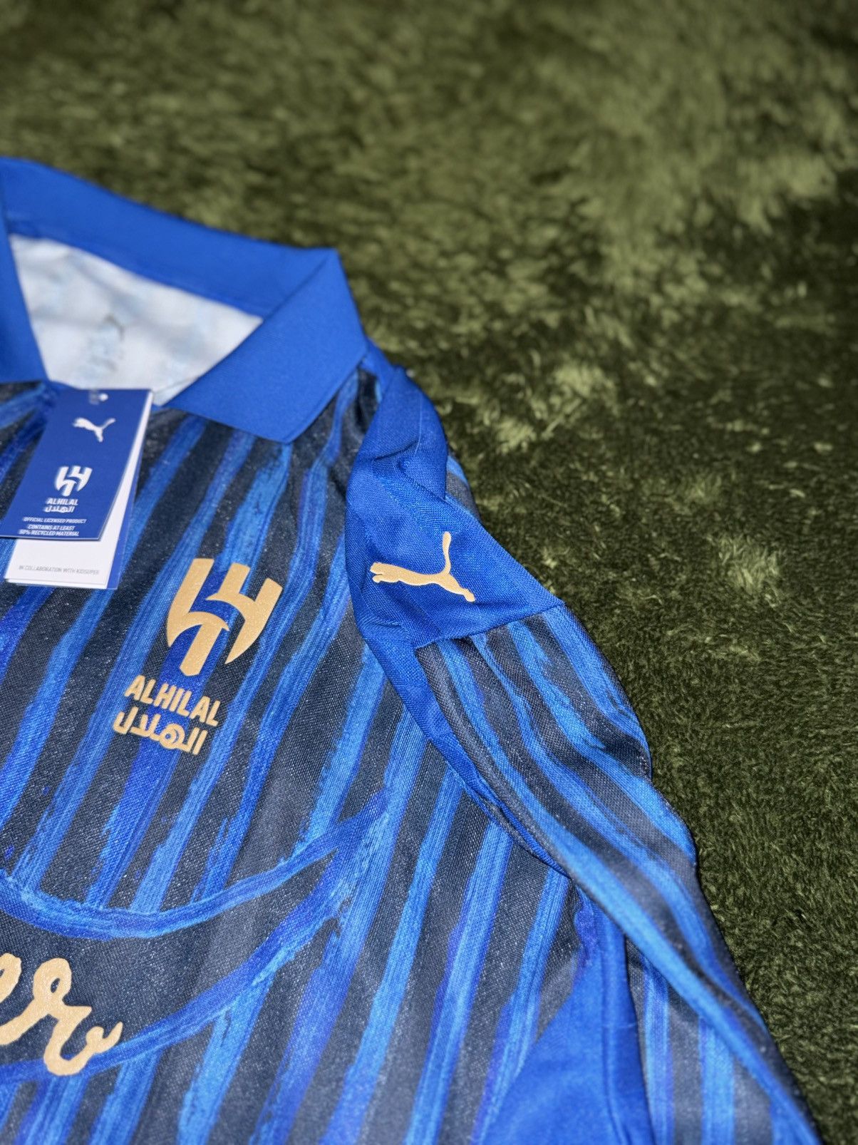KidSuper × Puma [XL] Puma x KidSuper AHSFC Retro Long Sleeve Jersey Size US XL / EU 56 / 4 - 6 Thumbnail