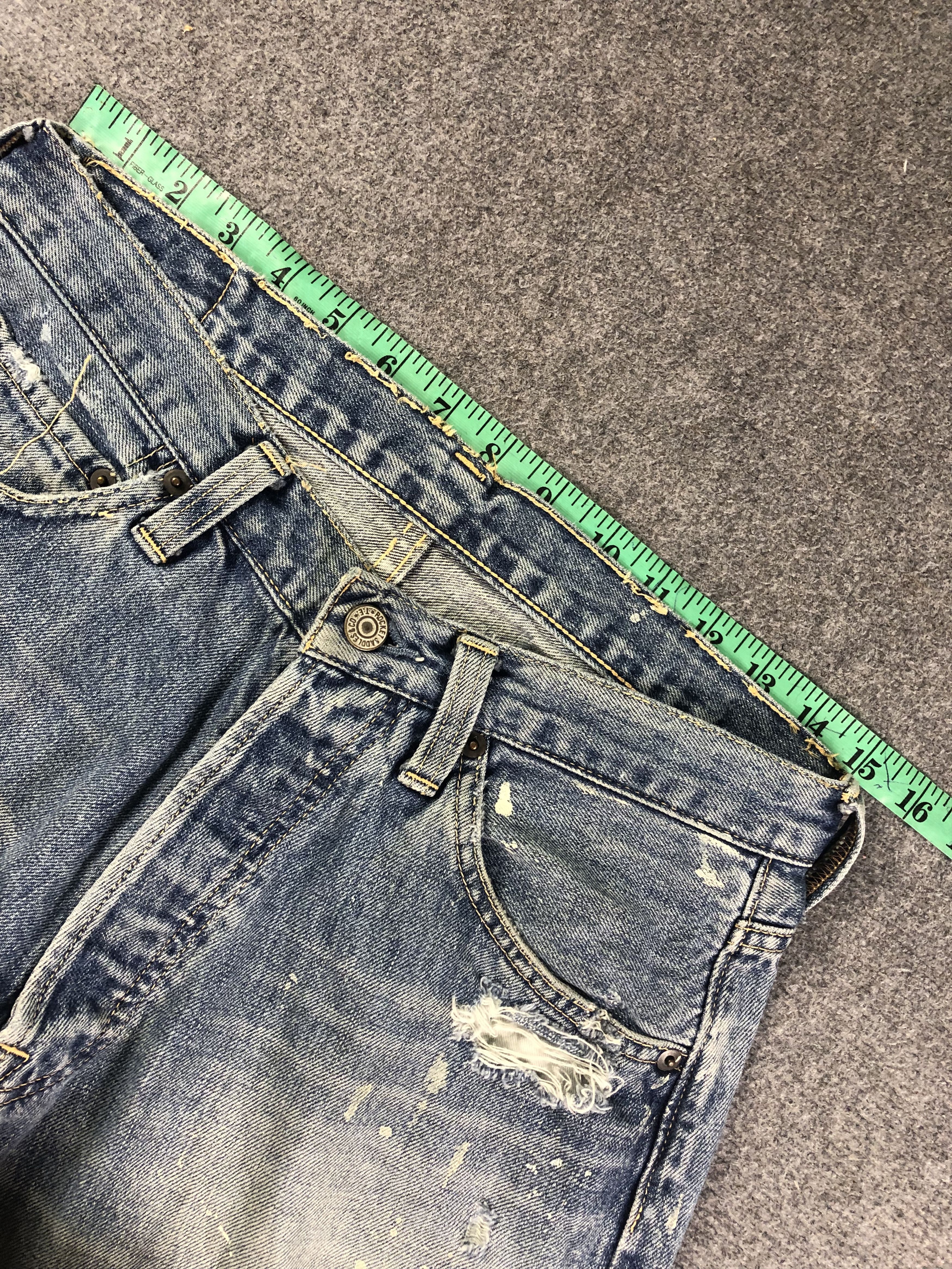 Other Rocket Saddles Selvedge Denim Jeans 30x30 Size US 30 / EU 46 - 6 Thumbnail