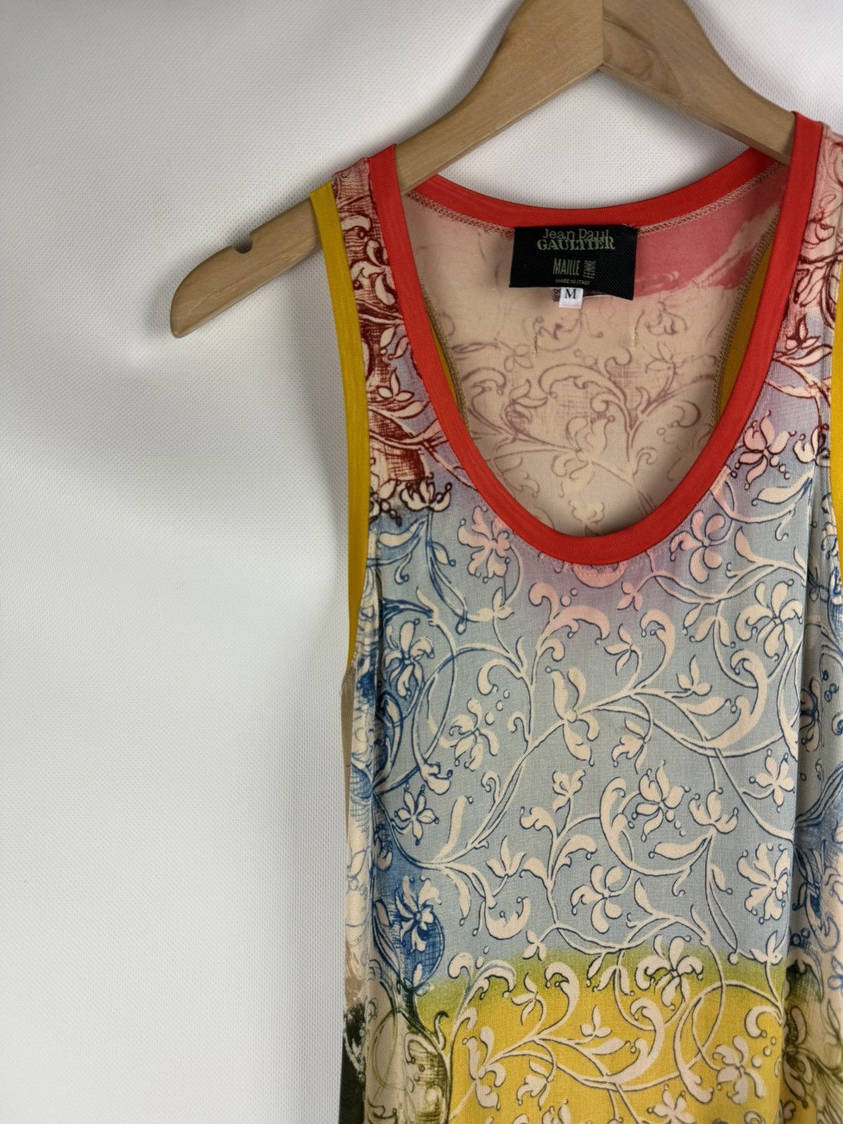 Jean Paul Gaultier Jean Paul Gaultier Vintage 90s Patterned Bodycon Maxi Dress Size M / US 6-8 / IT 42-44 - 3 Thumbnail