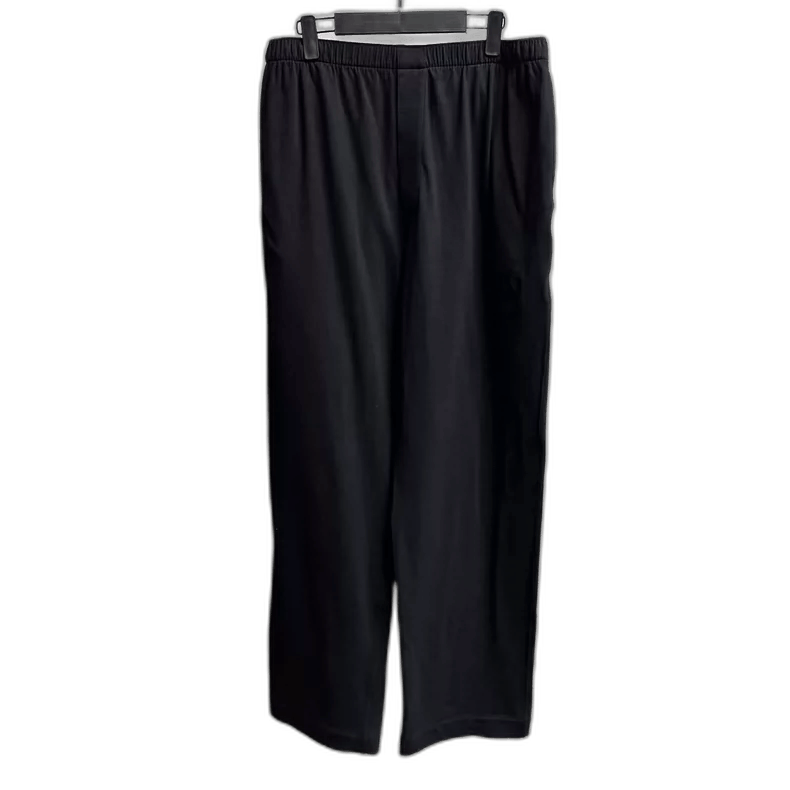 Balenciaga Balenciaga Black Logo Embroidered Casual Pants Size US 44 / EU 60 - 1 Thumbnail