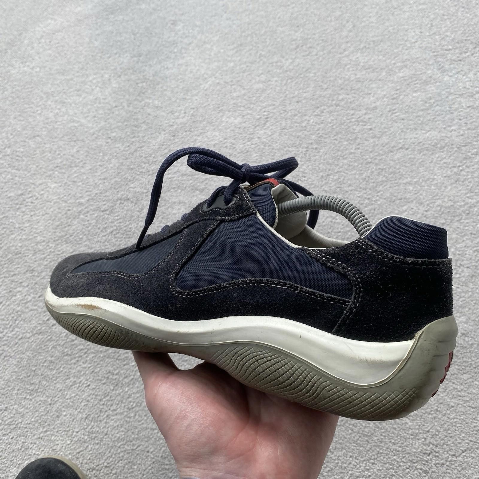 Prada Prada Navy America Cups Trainers Size UK8.5 Size US 9.5 / EU 42-43 - 6 Thumbnail