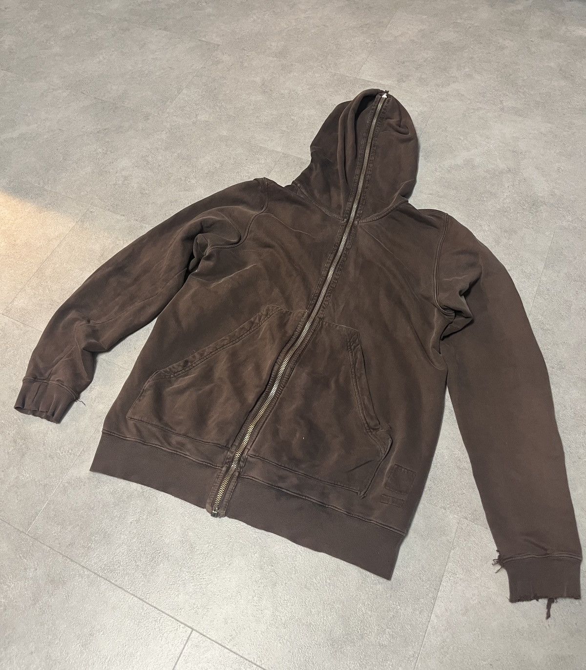 Rick Owens Drkshdw Granbury Studded Cotton Jersey Hoodie