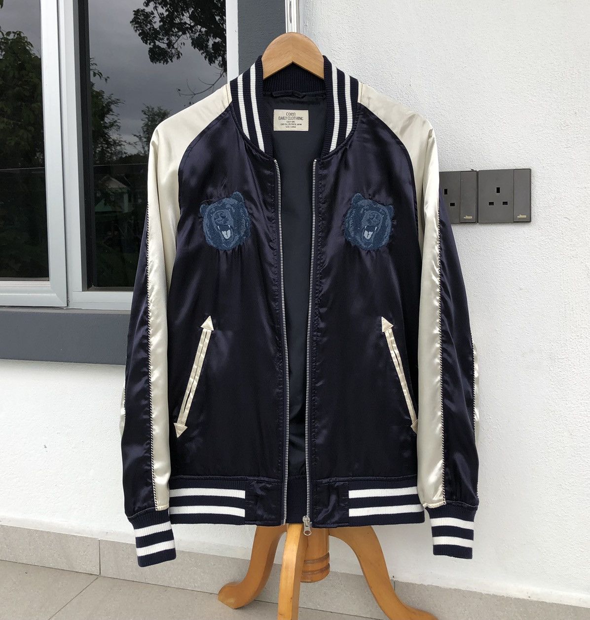 Japanese Brand Japanese Brand Coen Daily Clothing Sukajan Bomber Jacket Size US L / EU 52-54 / 3 - 2 Thumbnail