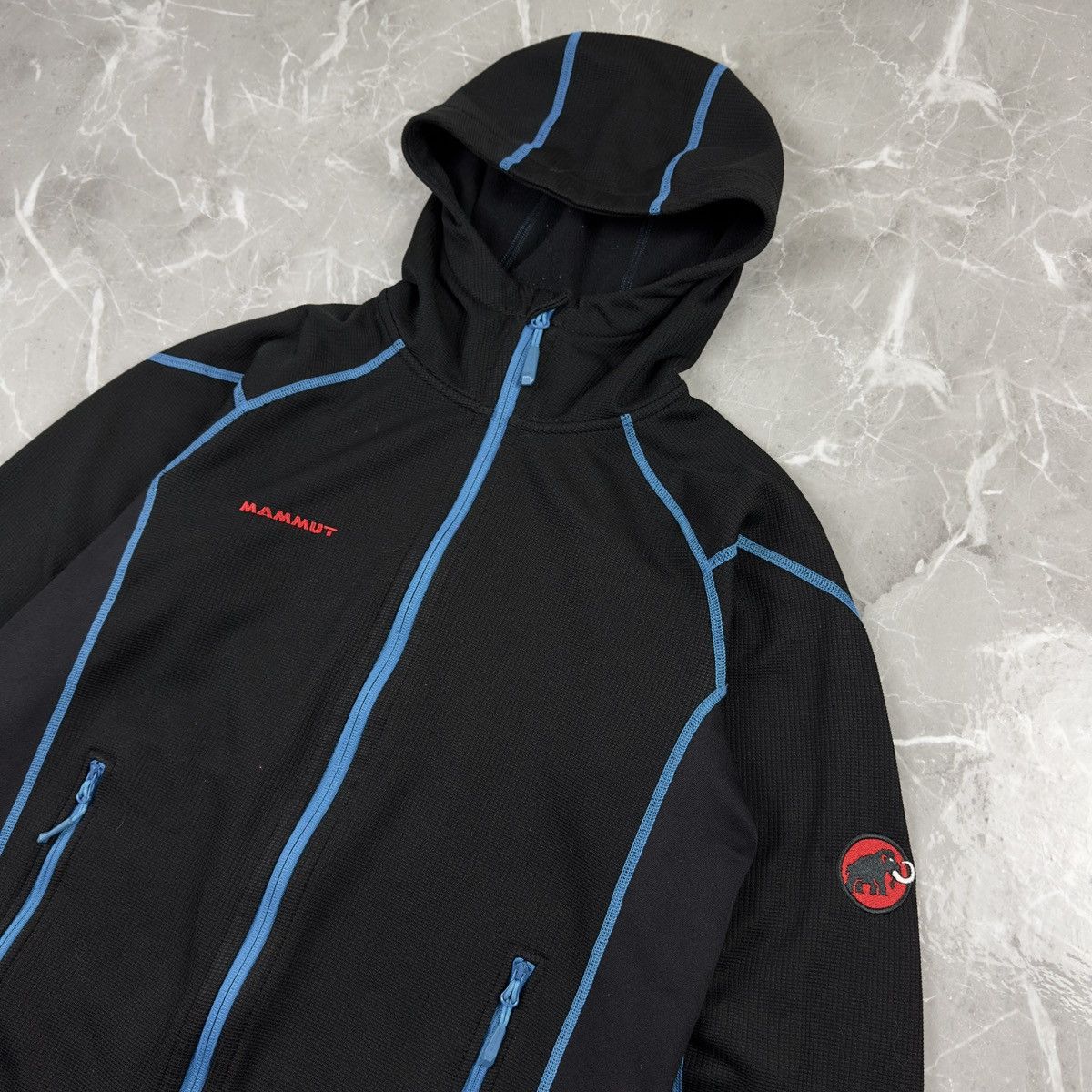Mammut Mammut Eiger Extreme Black Full zip hooded fleece jacket Size US M / EU 48-50 / 2 - 2 Thumbnail