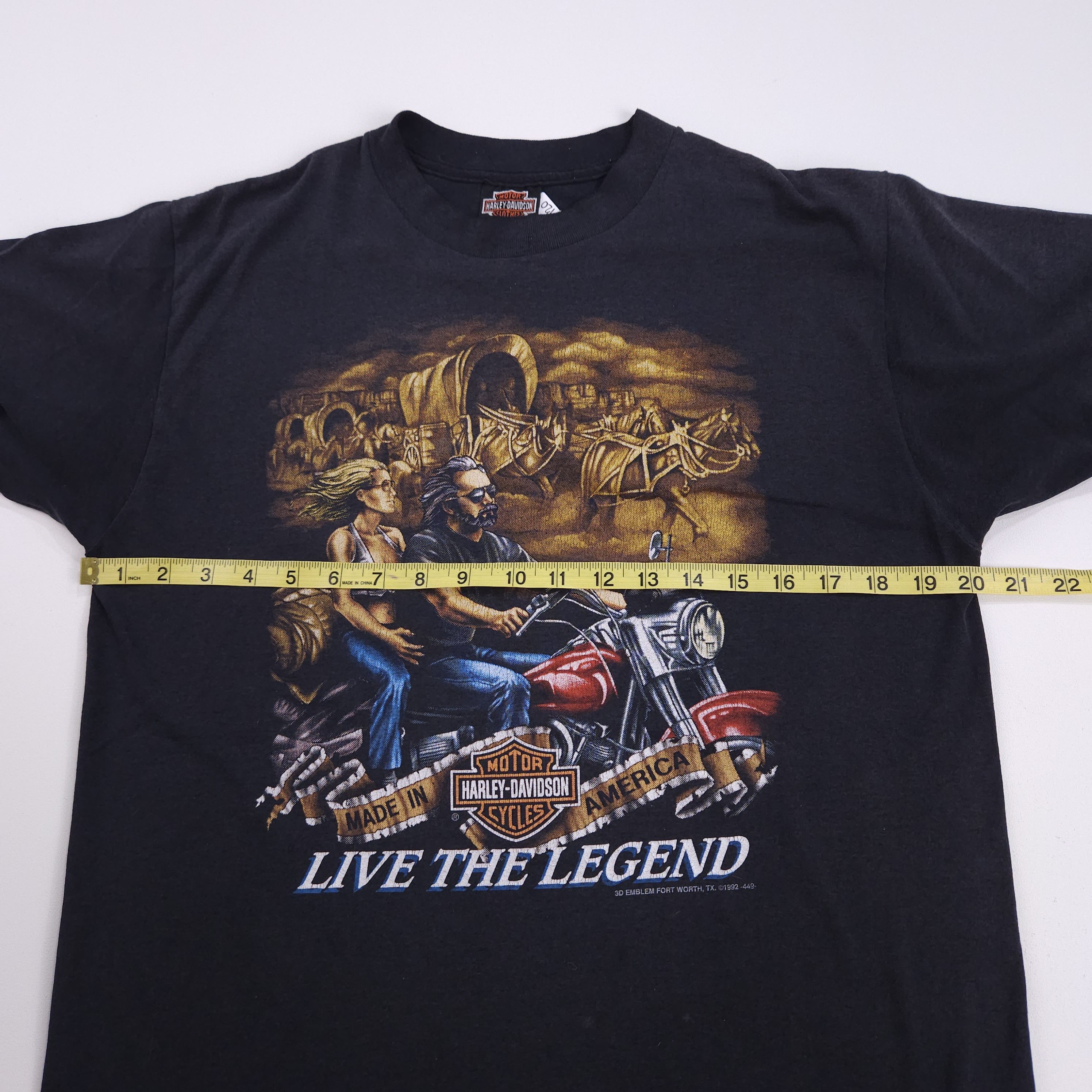 Harley Davidson 3d Emblem Harley Davidson Live The Legend shirt L Motorcycle Size US L / EU 52-54 / 3 - 8 Thumbnail