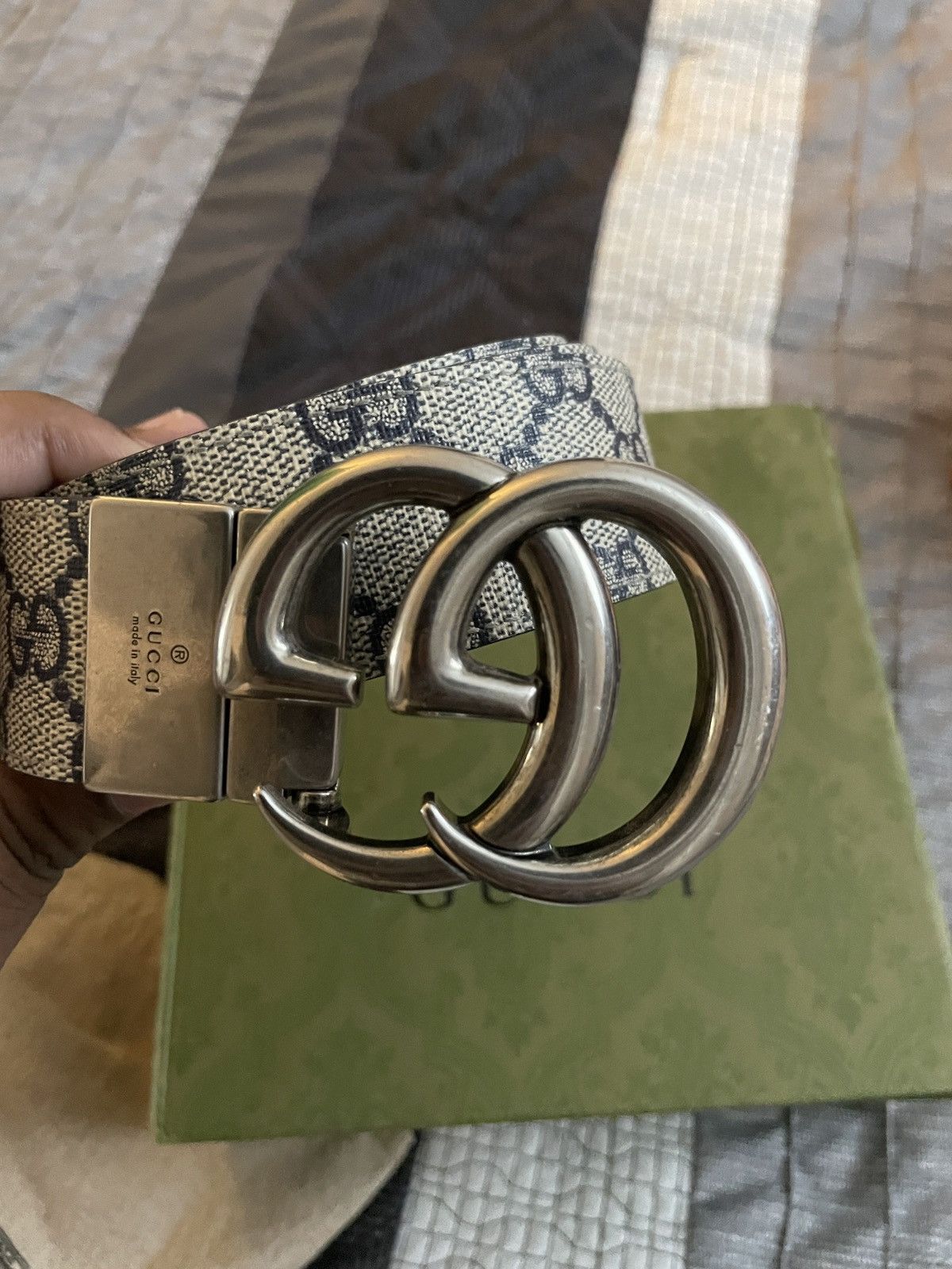 Gucci Supreme Gucci Belt reversible Size 32 - 3 Thumbnail