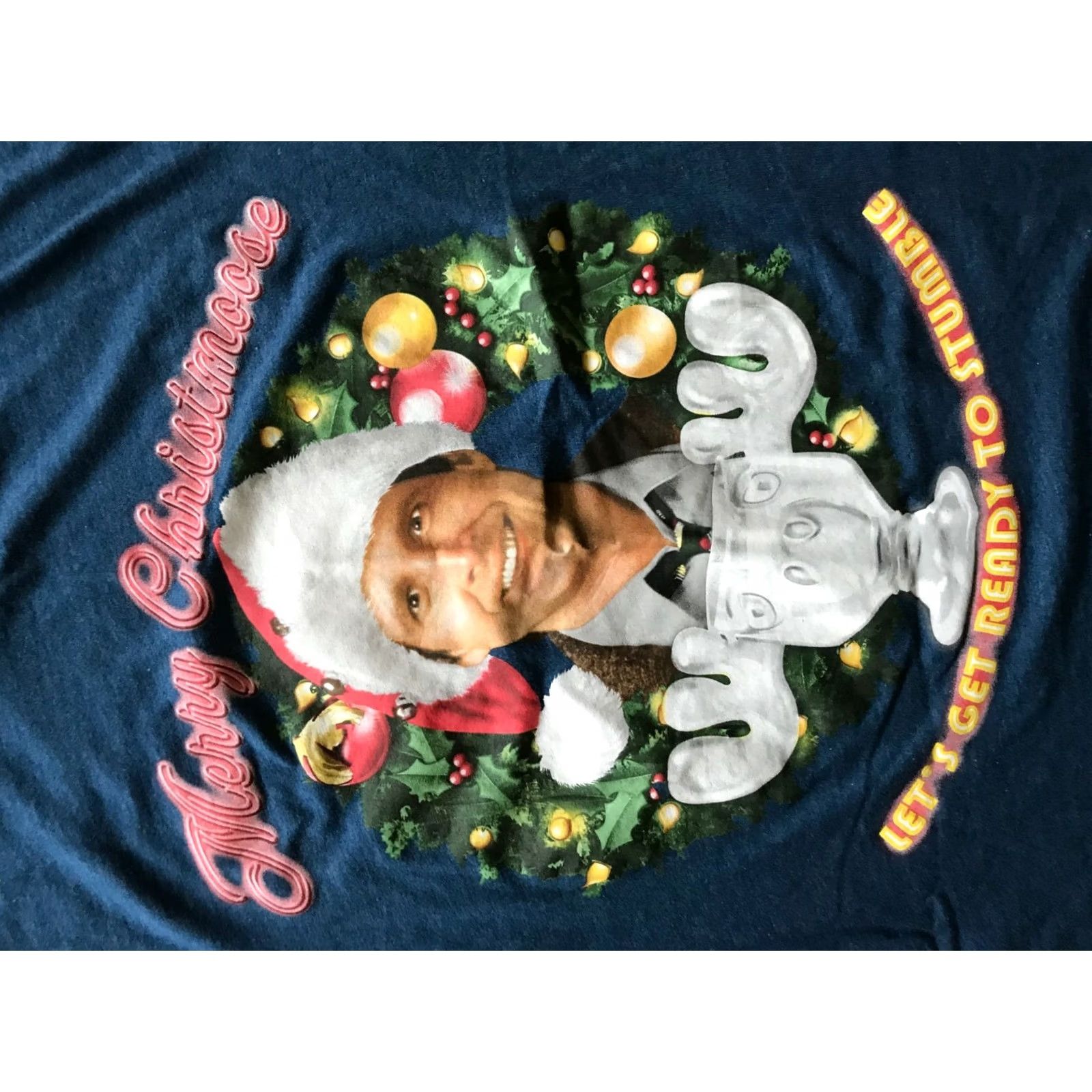 Next Level Merry Christmas Vacation Griswold Mens T Shirt Blue L Ready to Stumble Christmas Graphic Tee Nike Shirt Size US L / EU 52-54 / 3 - 3 Thumbnail