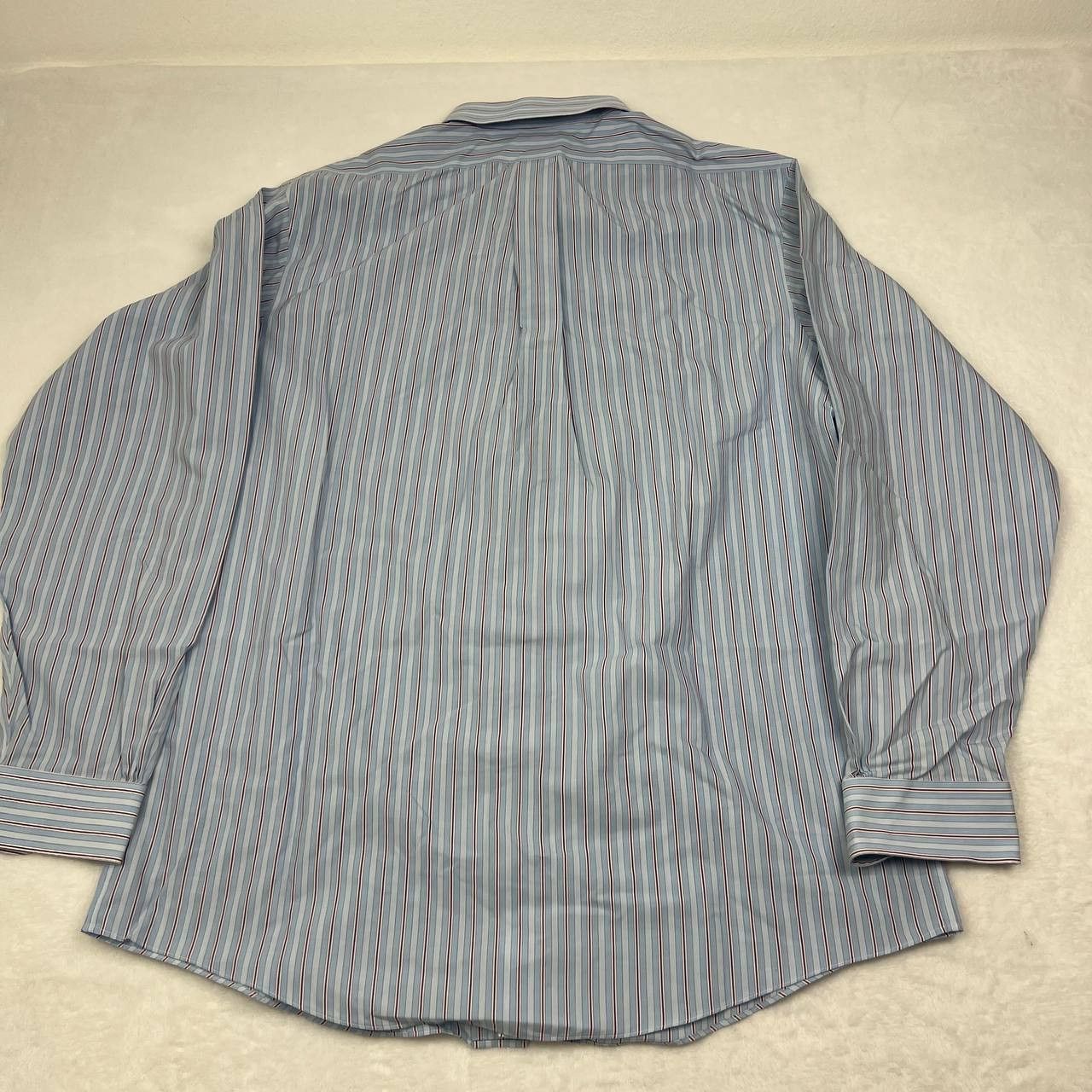 Brooks Brothers Brooks Brothers Shirt Men 16 1/2 - 35 Striped Button Down Size US L / EU 52-54 / 3 - 2 Thumbnail