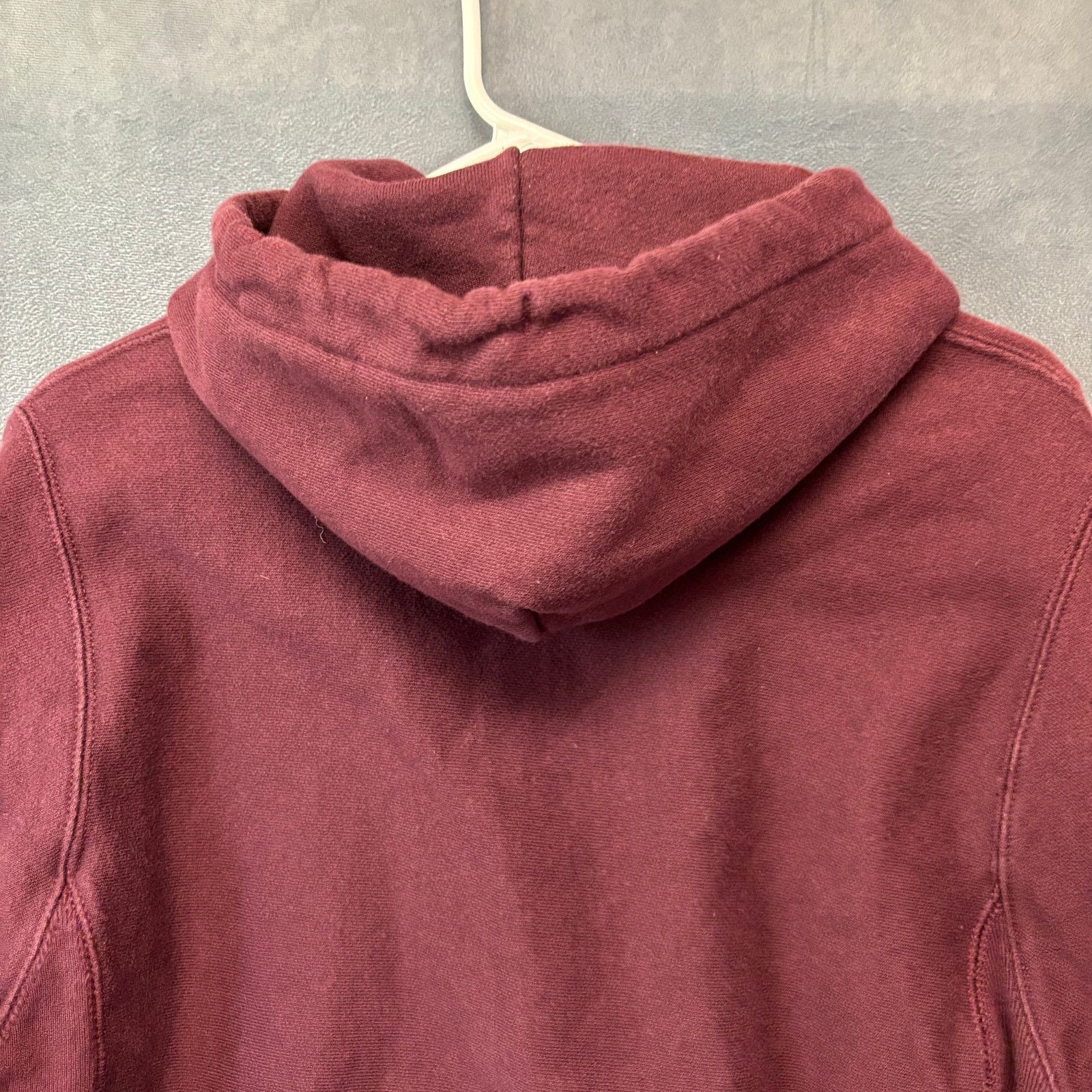 Champion Champion Reverse Weave Hoodie Burgundy Maroon Pullover Size US S / EU 44-46 / 1 - 14 Thumbnail