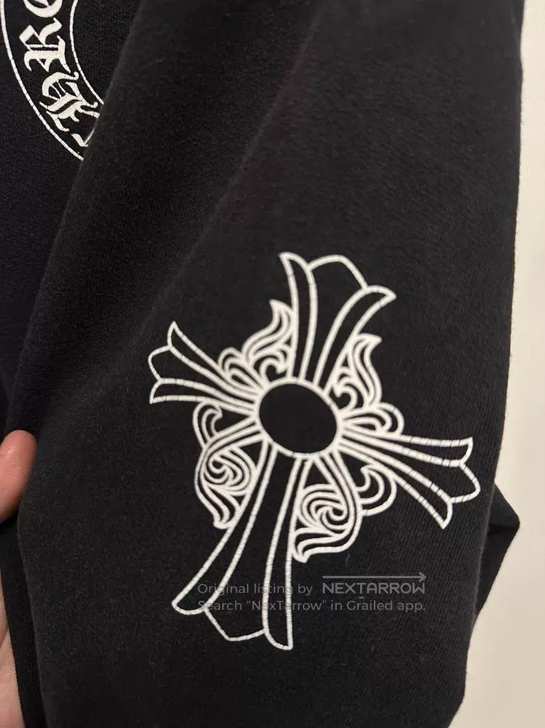 Chrome Hearts CHROME HEARTS Size 2XL Black Horseshoe Three-Element Hoodie Size US XXL / EU 58 / 5 - 3 Thumbnail