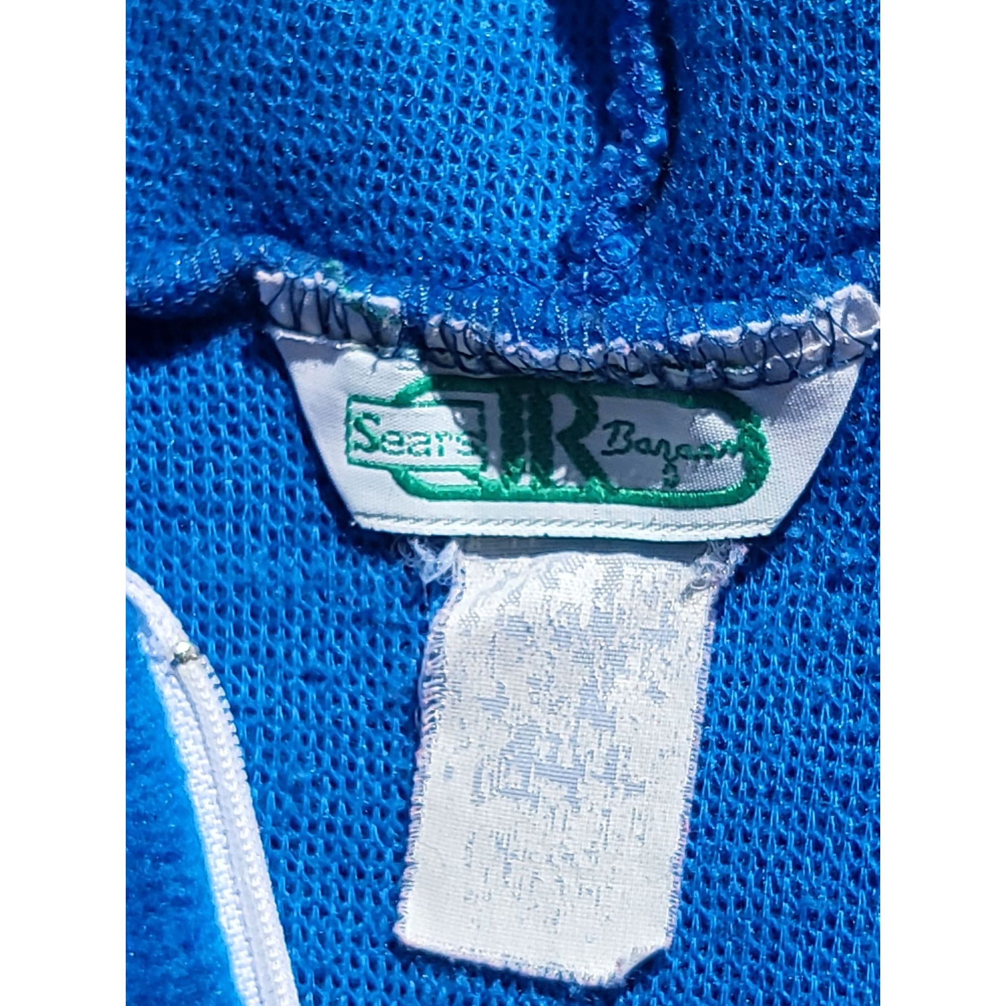 Sears Vintage Sears Roebuck Blue Fleece Robe Women Sz L Sleepwear Size ONE SIZE - 7 Thumbnail