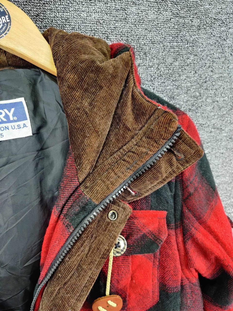 Japanese Brand Gerry Shadow Plaid Tartan Hoodie Jacket Size US L / EU 52-54 / 3 - 14 Thumbnail