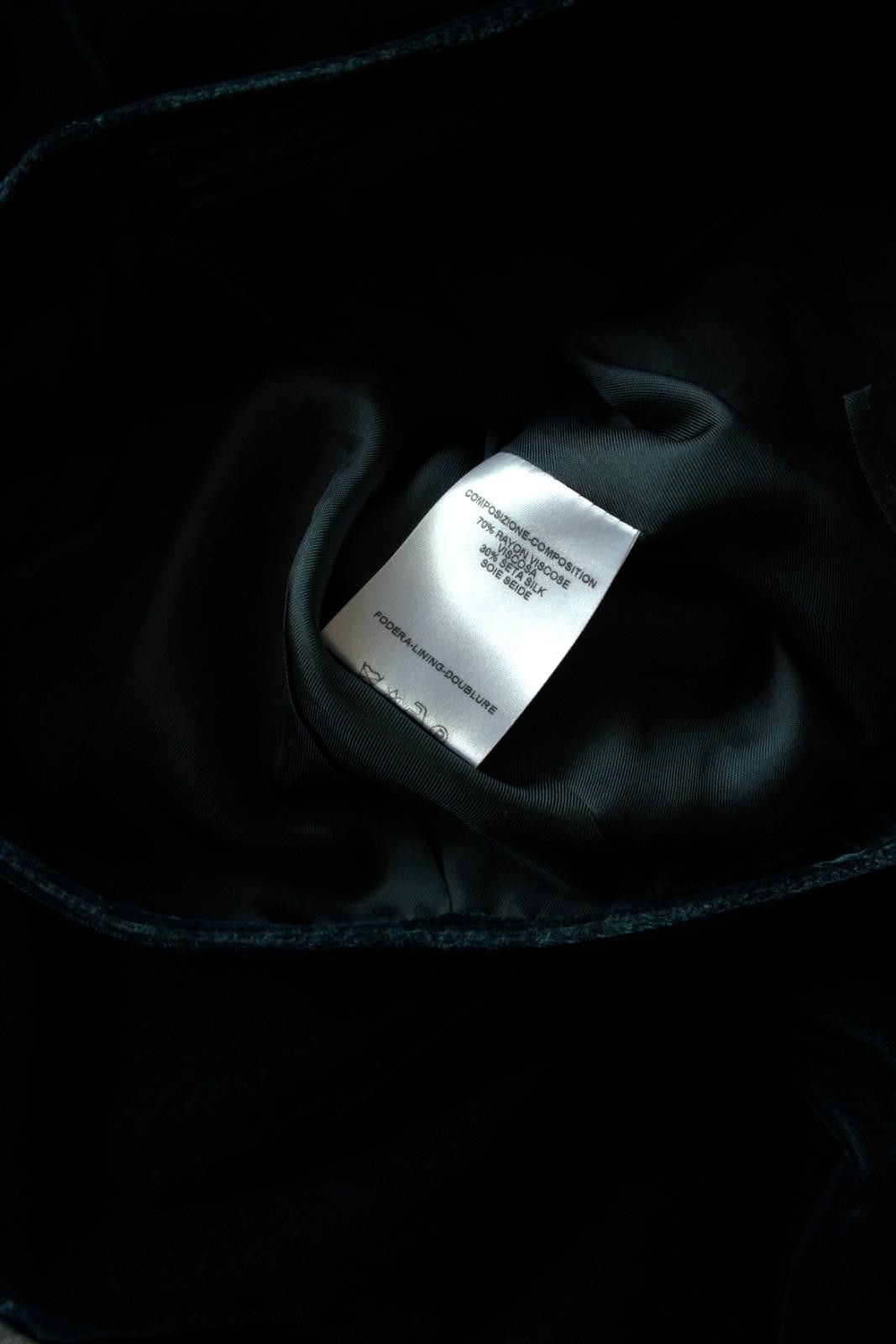 Saint Laurent Paris F/W 2003 Yves Saint Laurent by Tom Ford Velvet Mini Skirt Size 28" / US 6 / IT 42 - 10 Thumbnail
