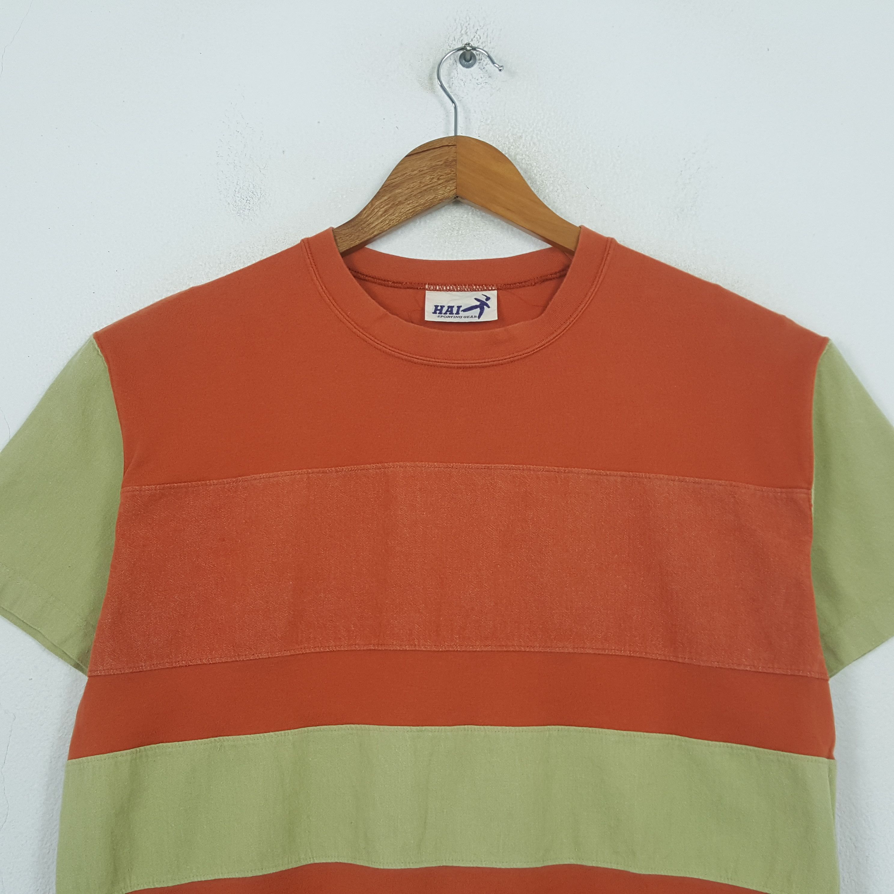 Hai Sporting Gear Vintage Hai Sporting Gear by Issey Miyake T-Shirt C301N52 Size US L / EU 52-54 / 3 - 2 Thumbnail