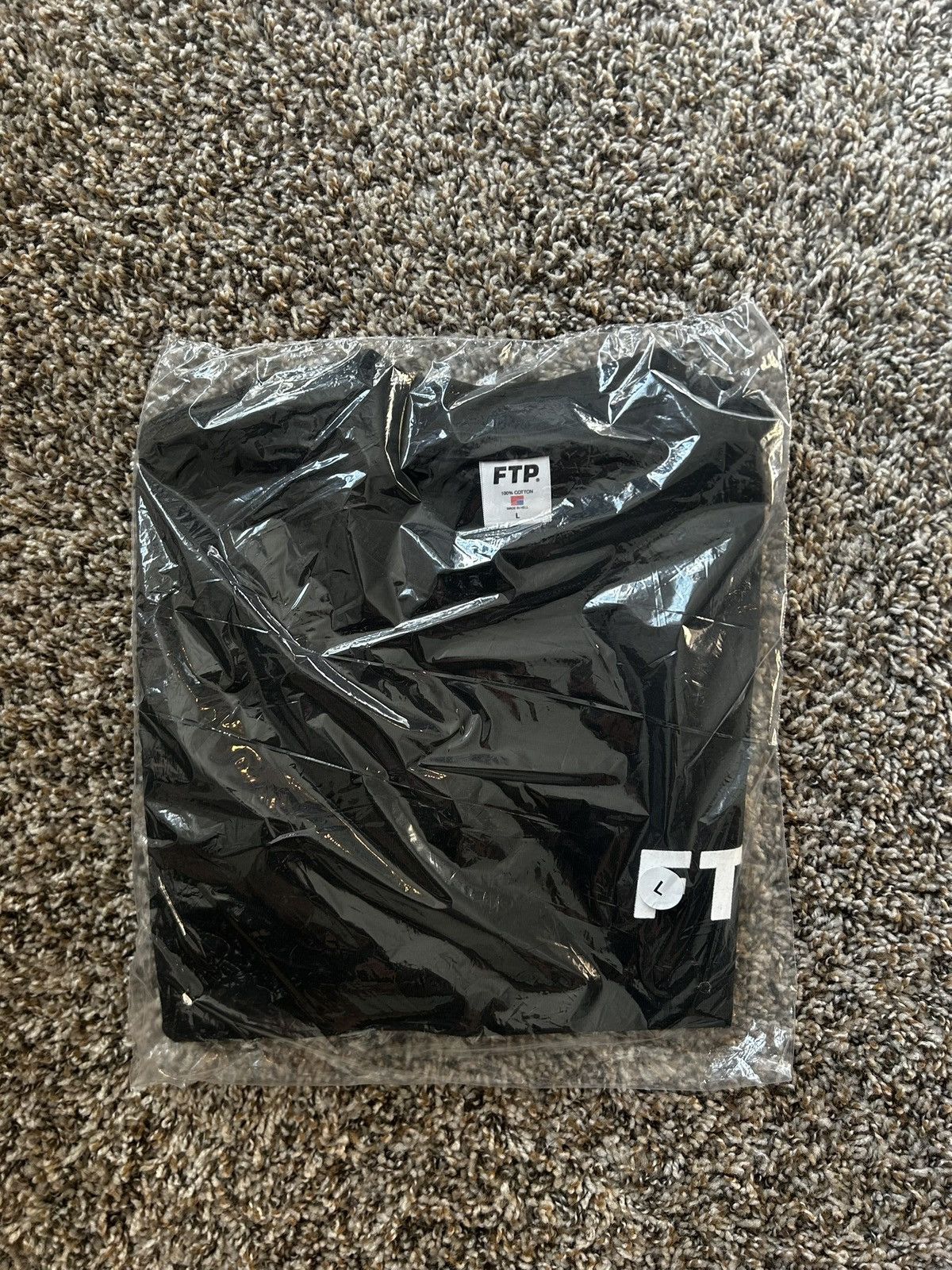 Fuck The Population FTP Flocked Logo Tee Black Size US L / EU 52-54 / 3 - 1 Preview