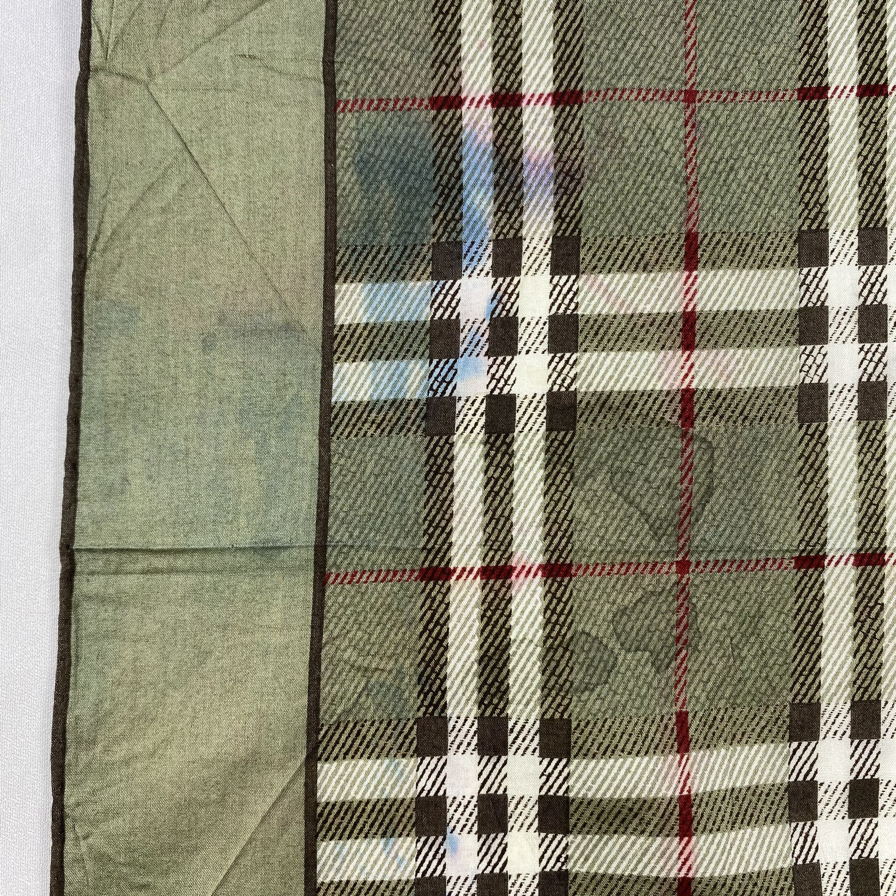 Burberry × Vintage Burberry Bandana/ Handkerchief / Neckerchief Size ONE SIZE - 5 Thumbnail