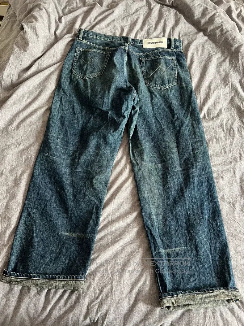 Neighborhood Neighborhood size XL Retro Casual Washed Denim Pants Size US 27 - 4 Thumbnail